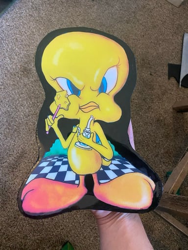 Preview pic of Tweety dabmat