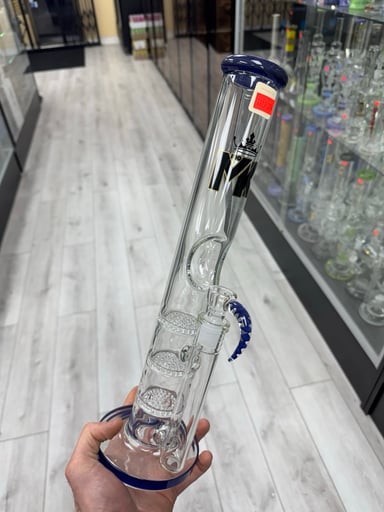 Preview pic of Mk glass 16” 3 percs tube blue