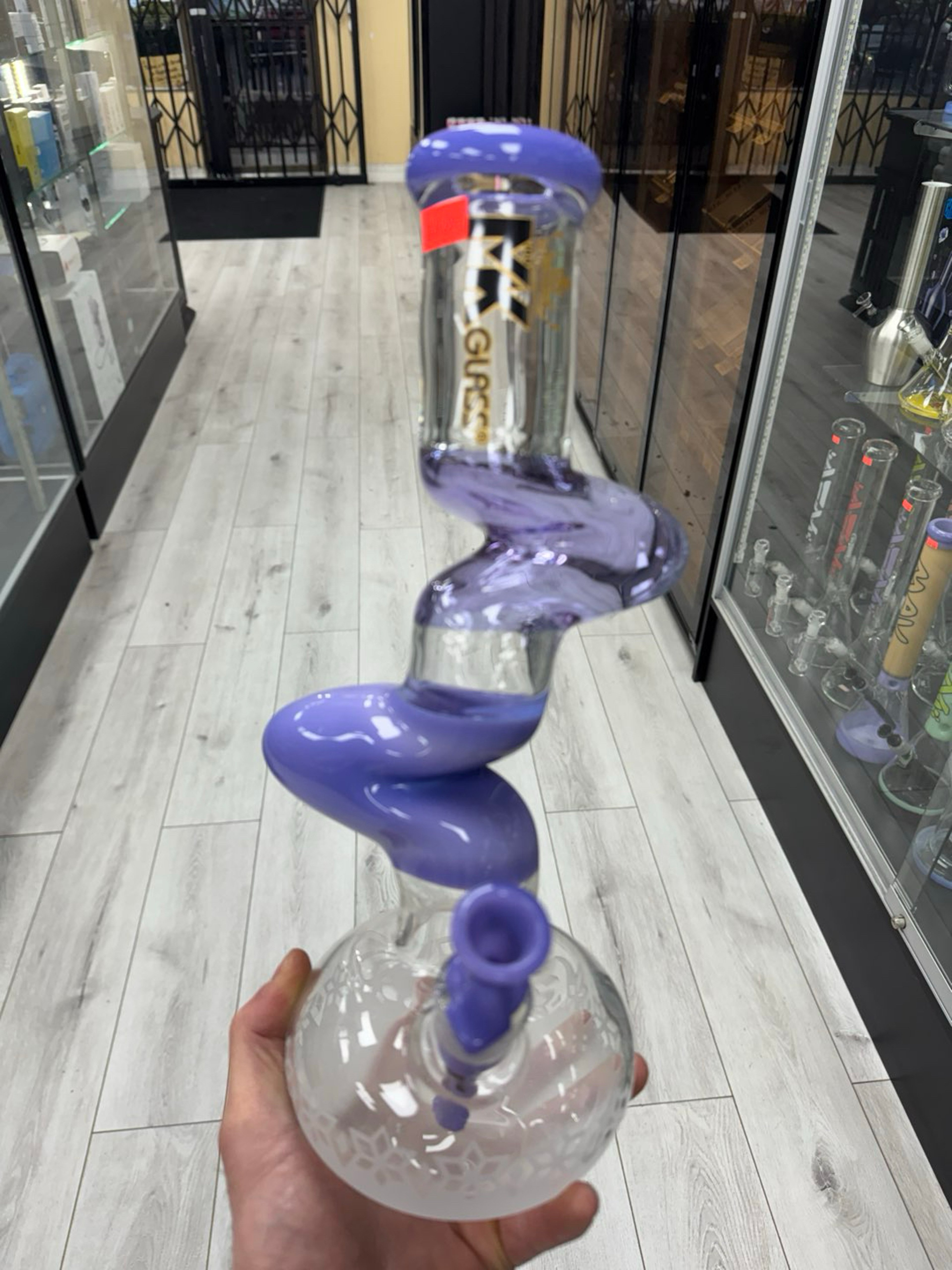 Mk glass zong 14” purple image 0