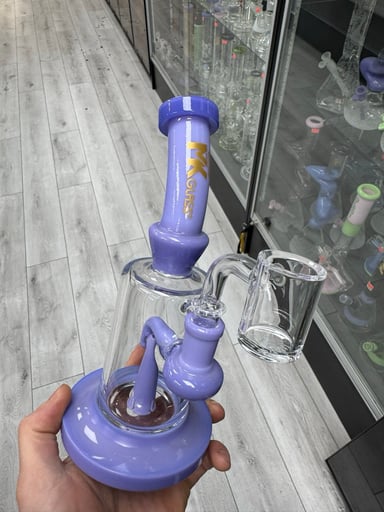Preview pic of Mk glass rig purple