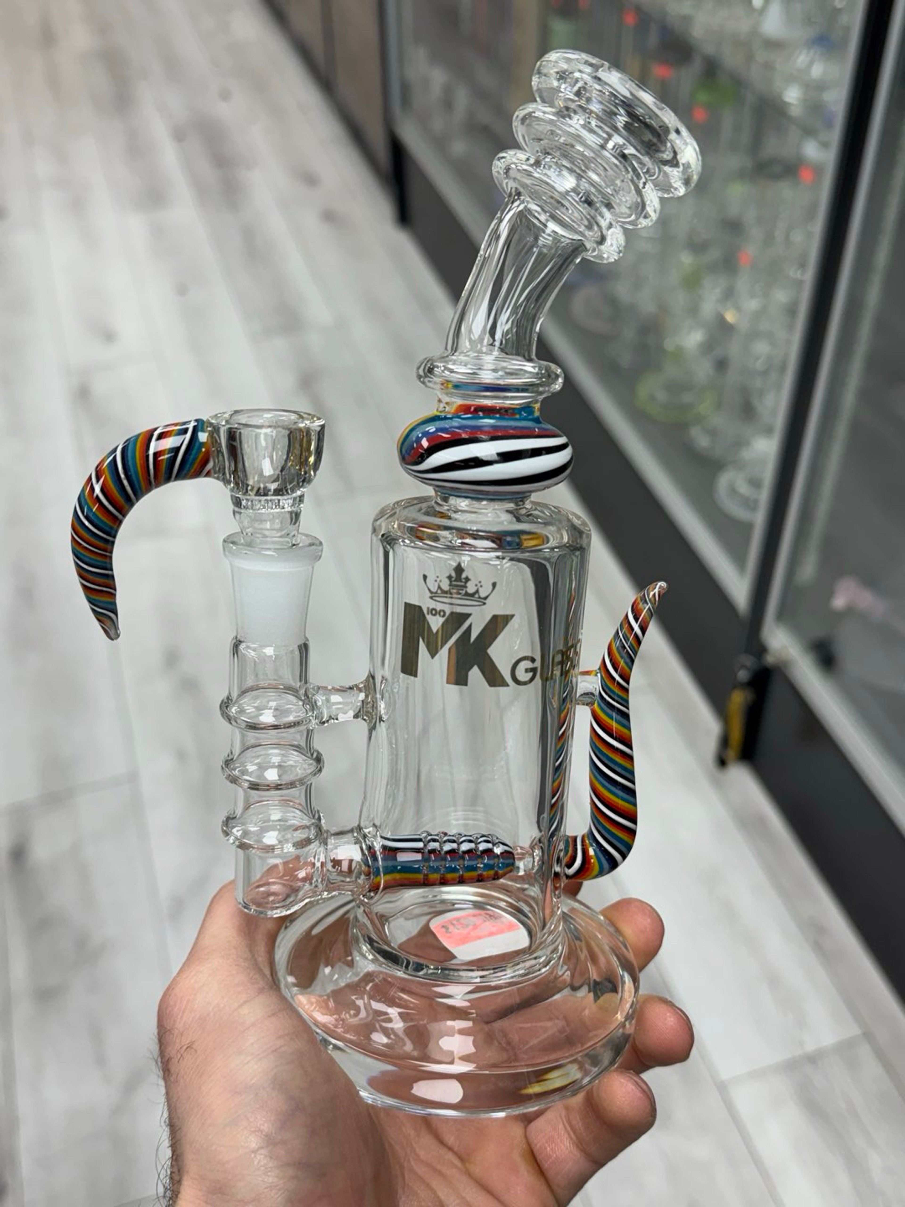 Mk glass inline perc rig #1 image 0