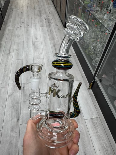 Preview pic of Mk glass inline perc rig #3