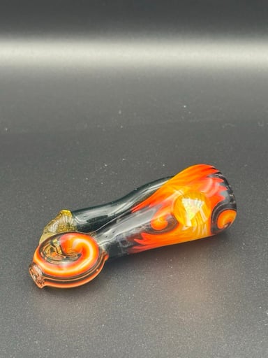 Preview pic of Fire and black chillum