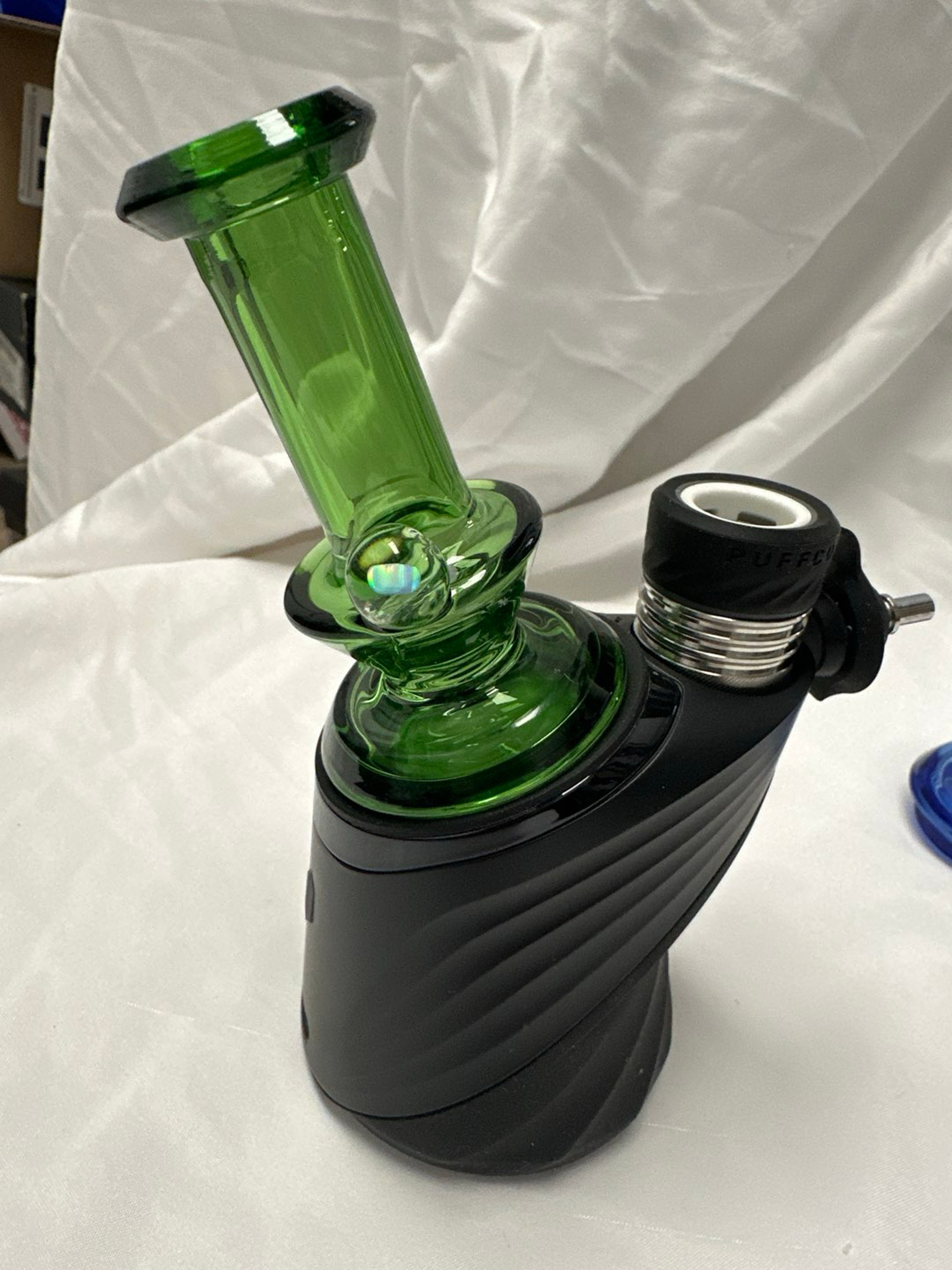 Preview pic of Hourglass Puffco Peak Dry top Green