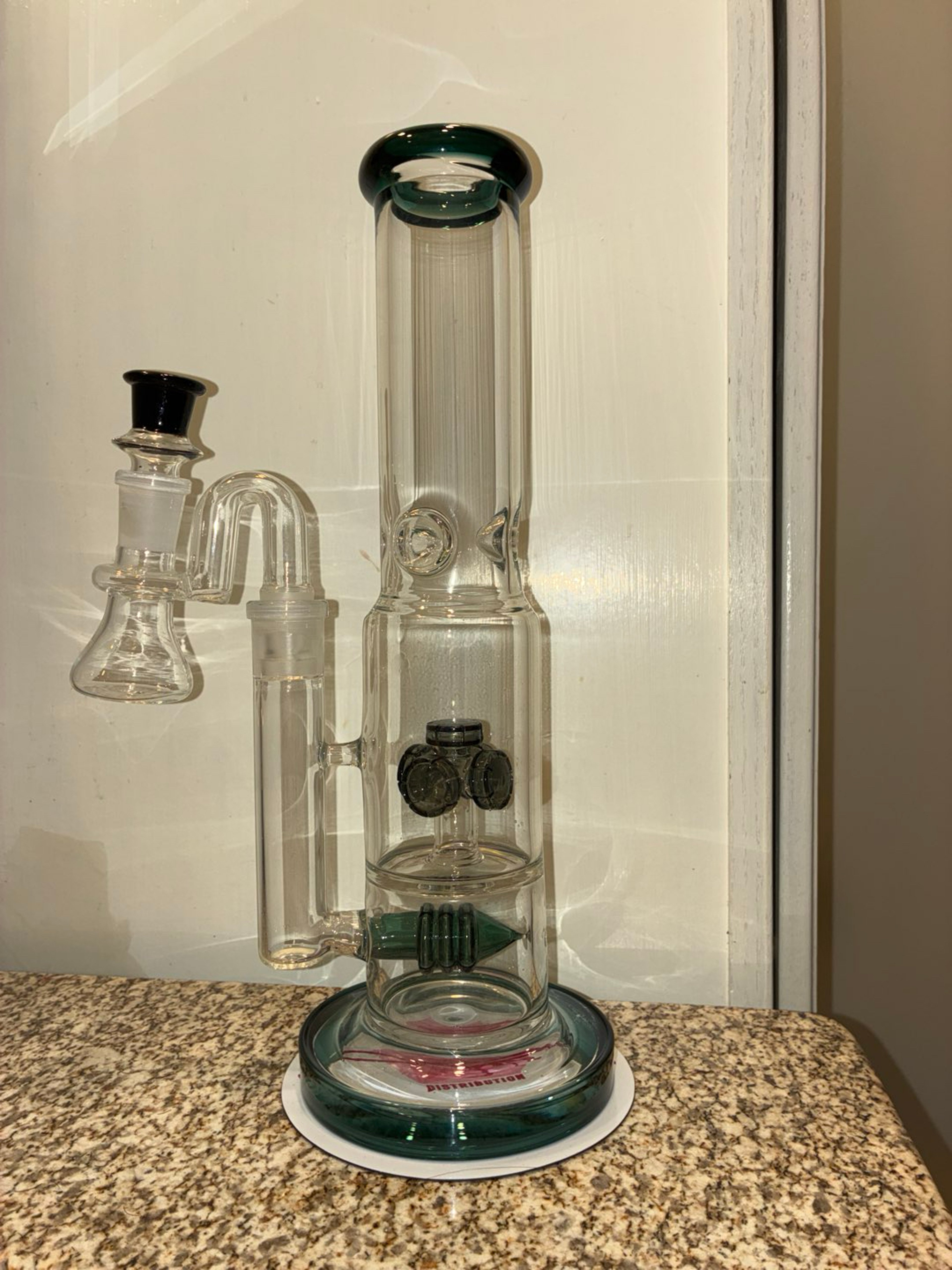 Preview pic of 13’ bong Ashcatcher & 2-18mm slides