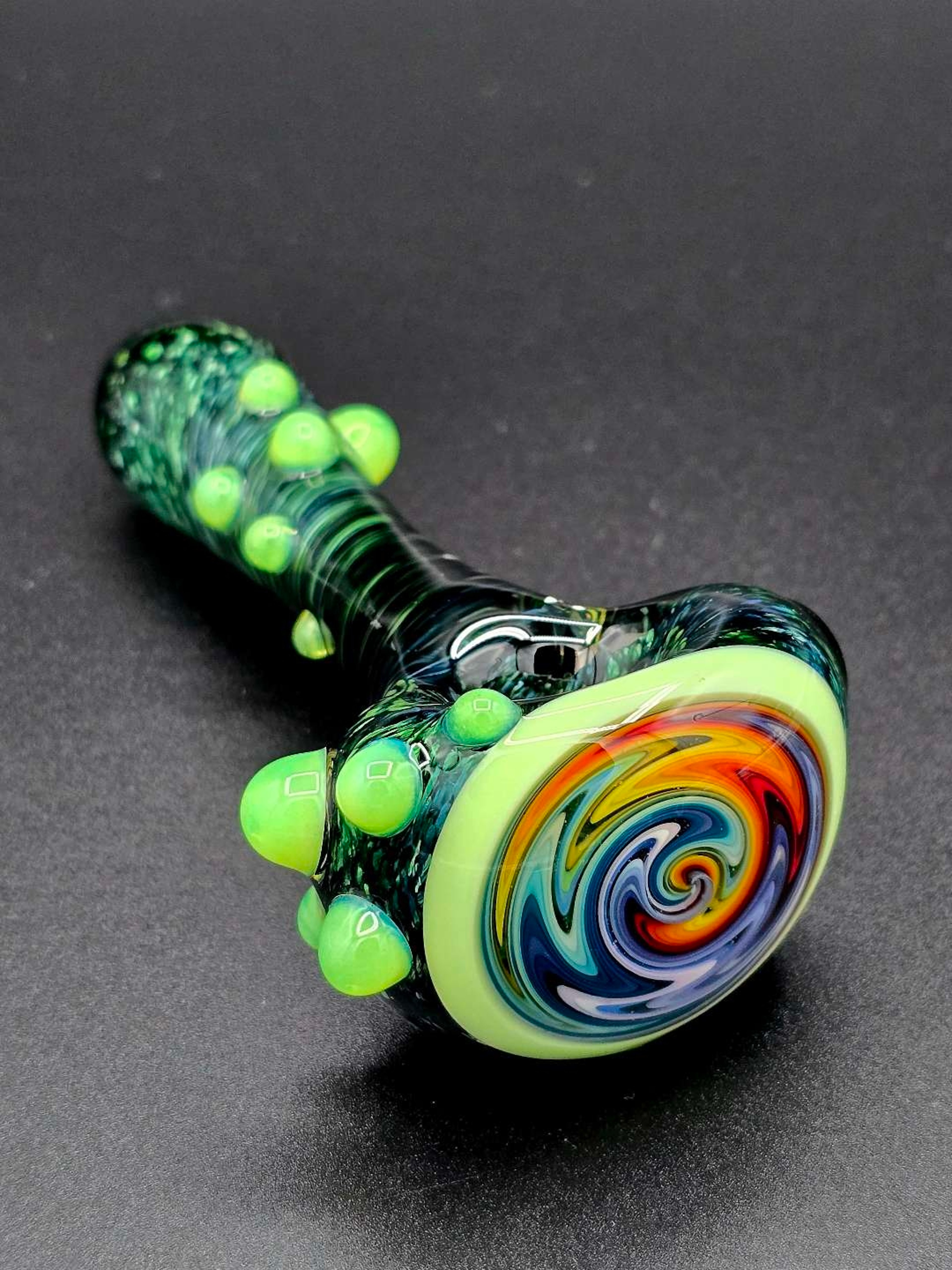 Experimental Green Wig Wag Pipe image 0