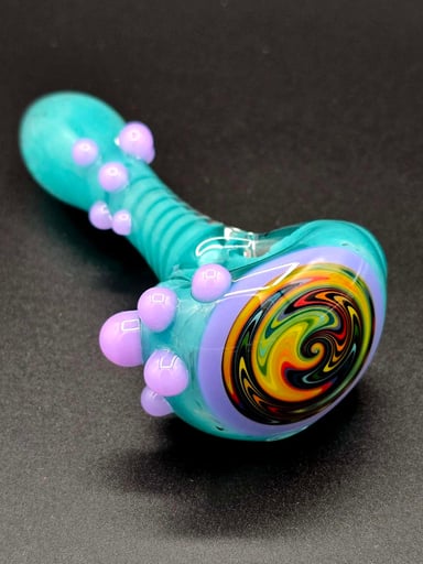 Preview pic of Aqua X Purple Wig Wag Pipe