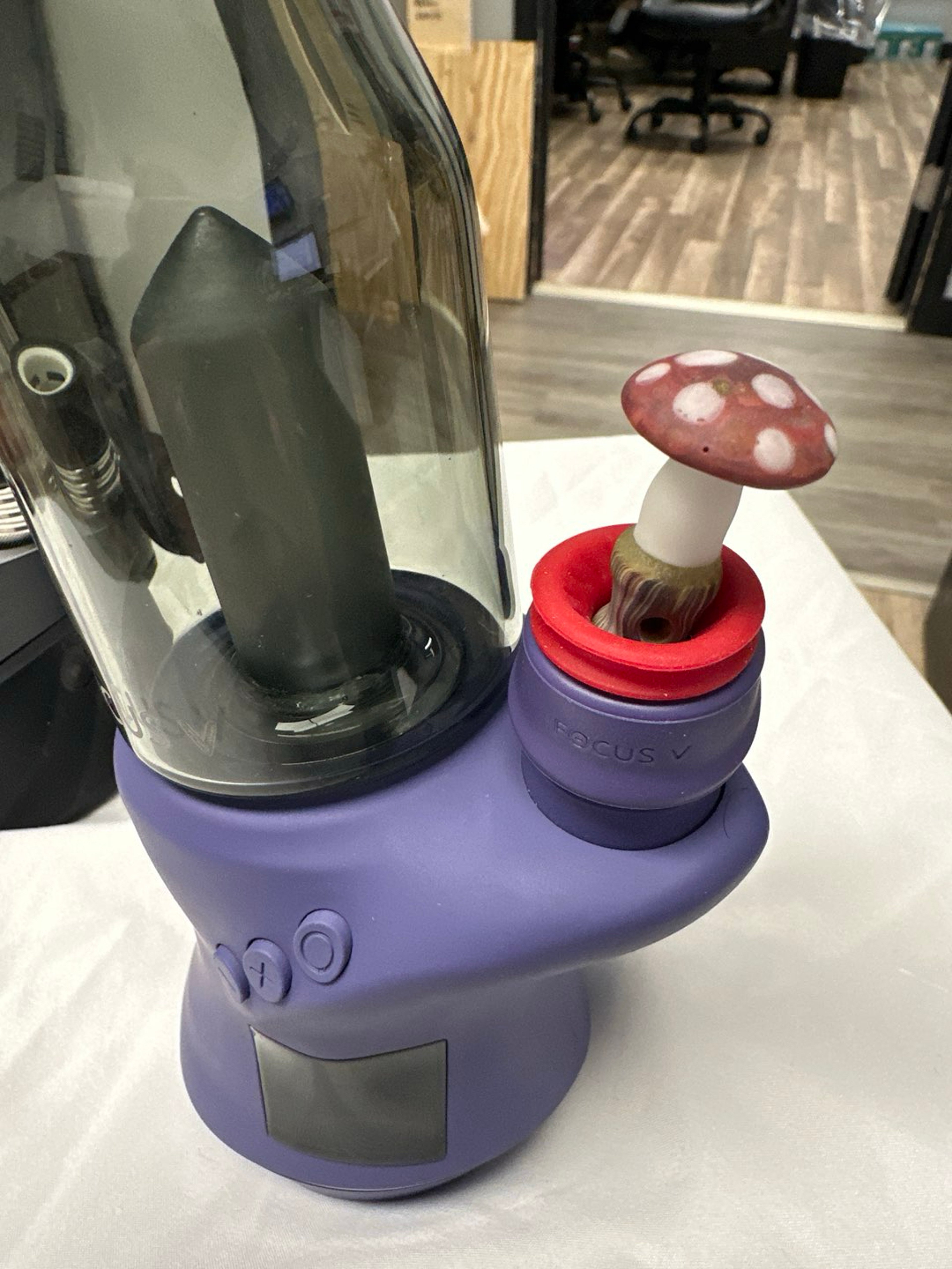 Preview pic of Mushroom UV Joysticks Cap by Jacob Wazoo