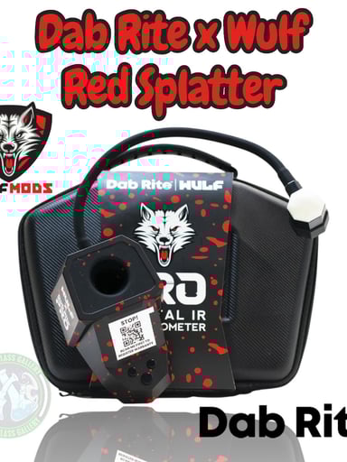 Preview pic of DabRite x Wulf Modz - Dab Rite Pro - Red Splatter