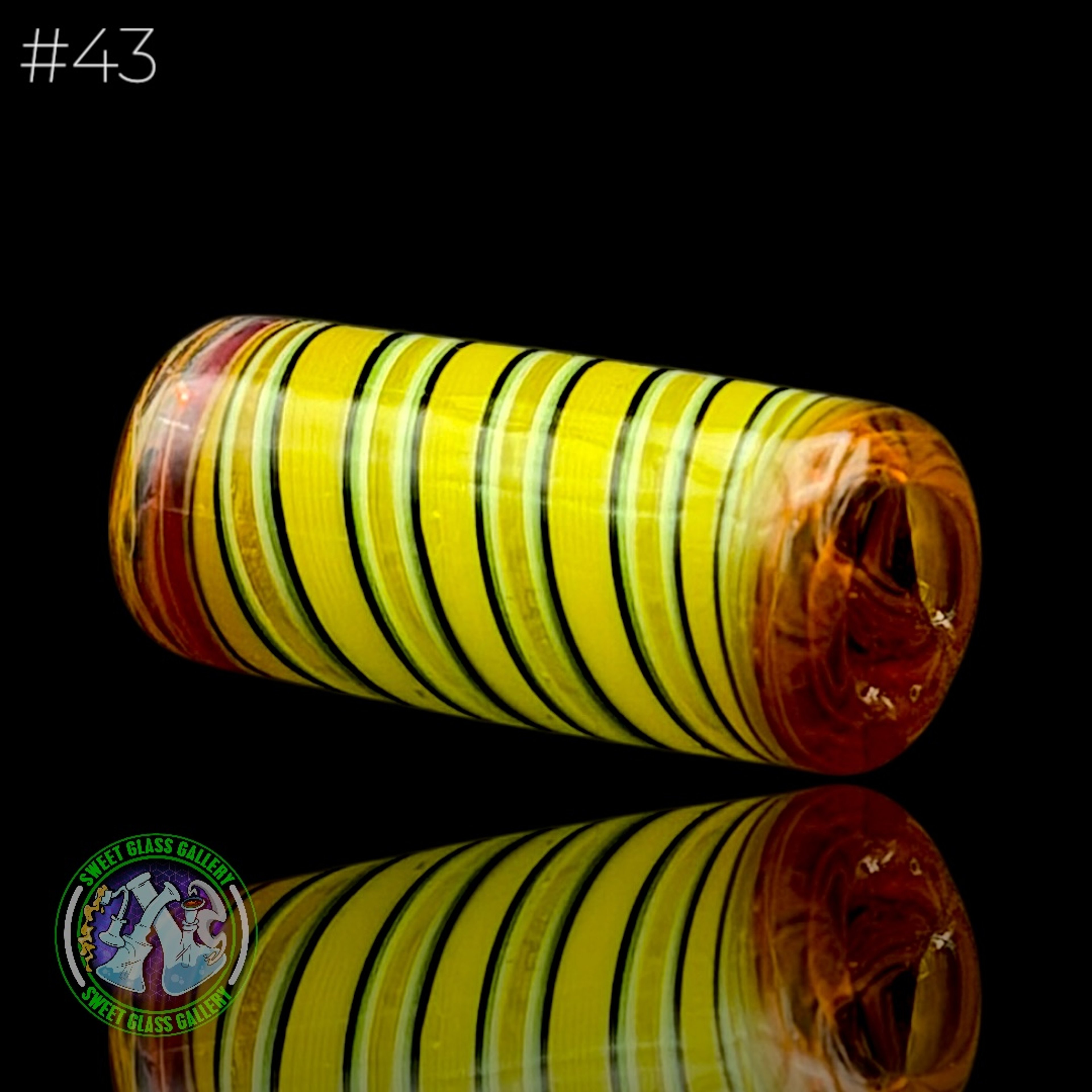 Preview pic of Ben’s Glass Art - Glass Tip #43 - Joint/Blunt Tip