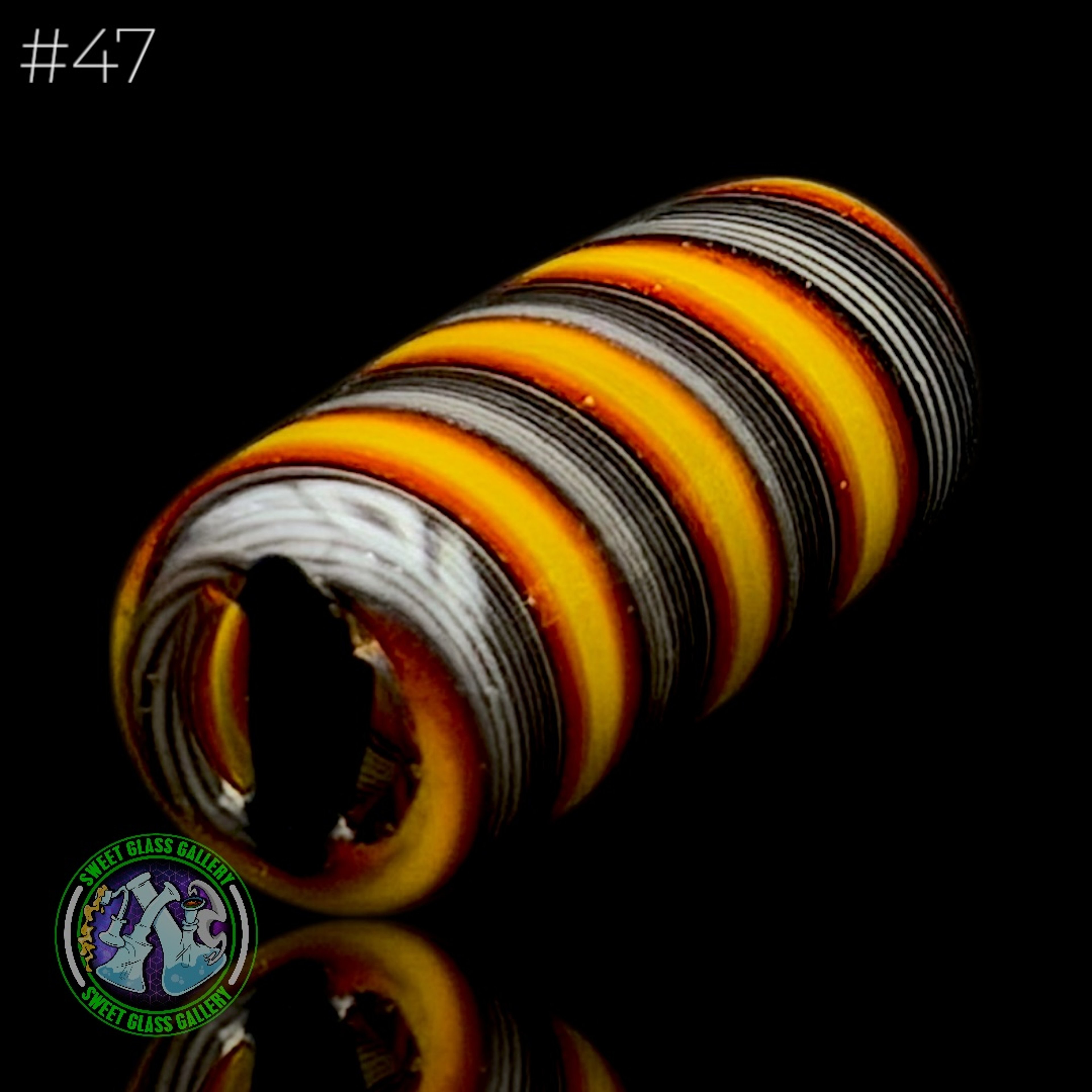 Preview pic of Ben’s Glass Art - Glass Tip #47 - Joint/Blunt Tip