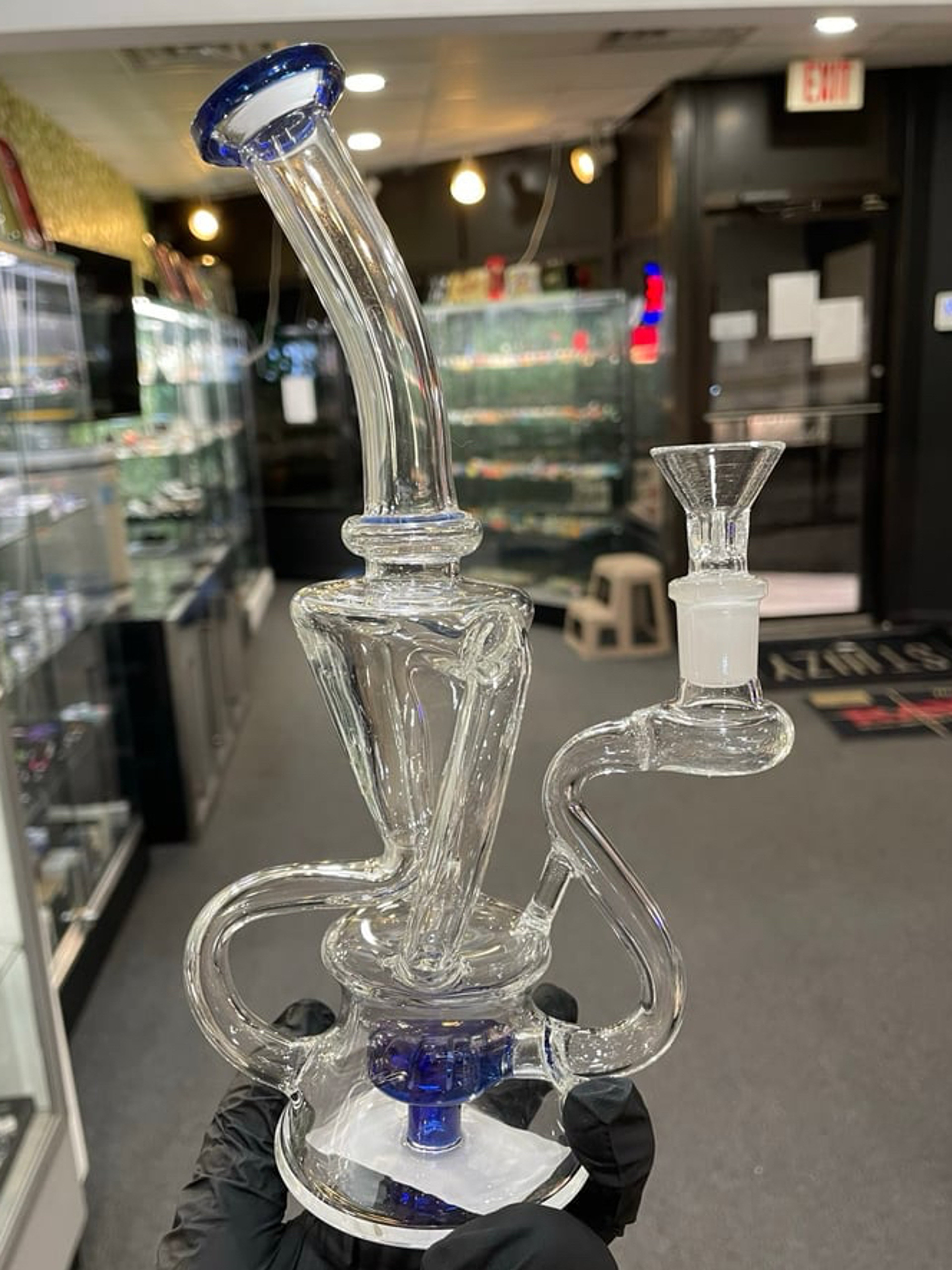 Preview pic of Dual Uptake Recycler Blue