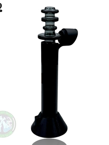 Preview pic of Rone Glass -Puffco Pivot Top #12 - Transparent Black