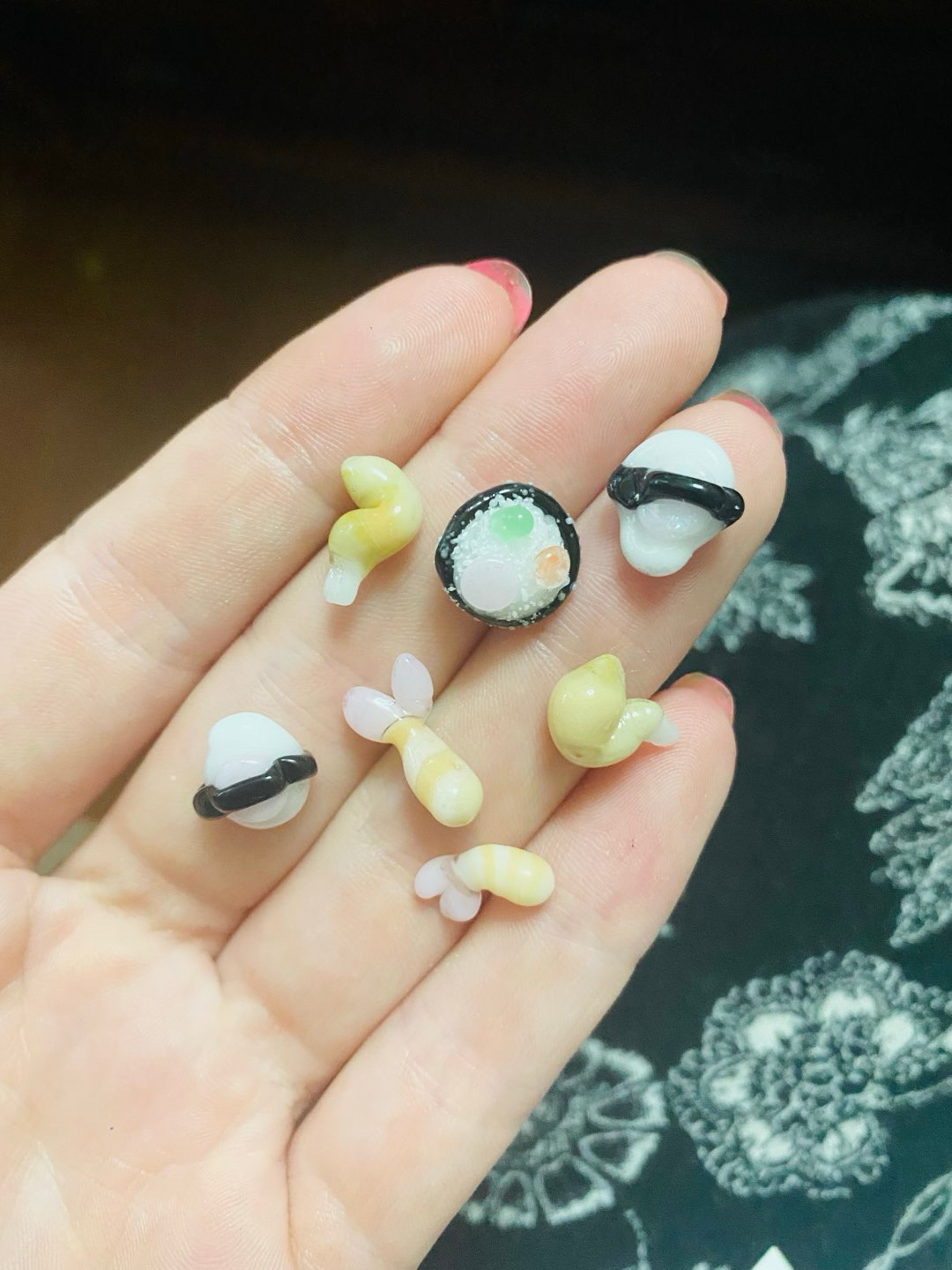Preview pic of Sushi terp Pearl set of 4 pearls