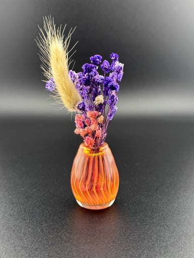 Preview pic of Gold Fume mini vase
