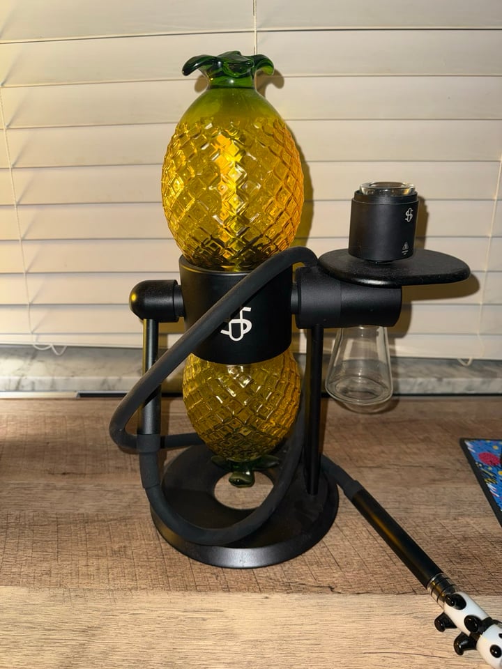 Dr Greenthumb Gravityグラビティボング 緑パイナップル Stüdenglass x Dr Greenthumb Gra | Shop Bongs on GlassPass