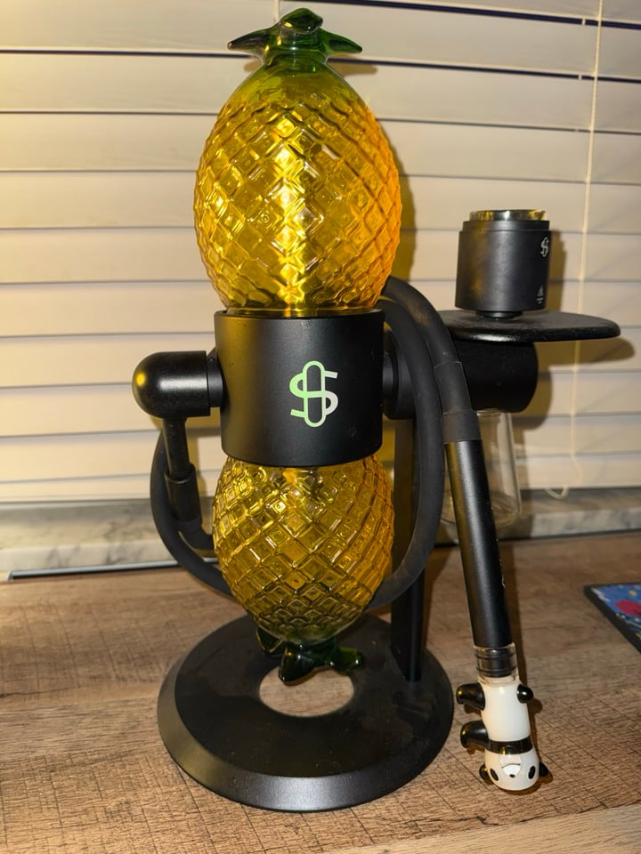 Dr Greenthumb Gravityグラビティボング 緑パイナップル Stüdenglass x Dr Greenthumb Gra | Shop Bongs on GlassPass