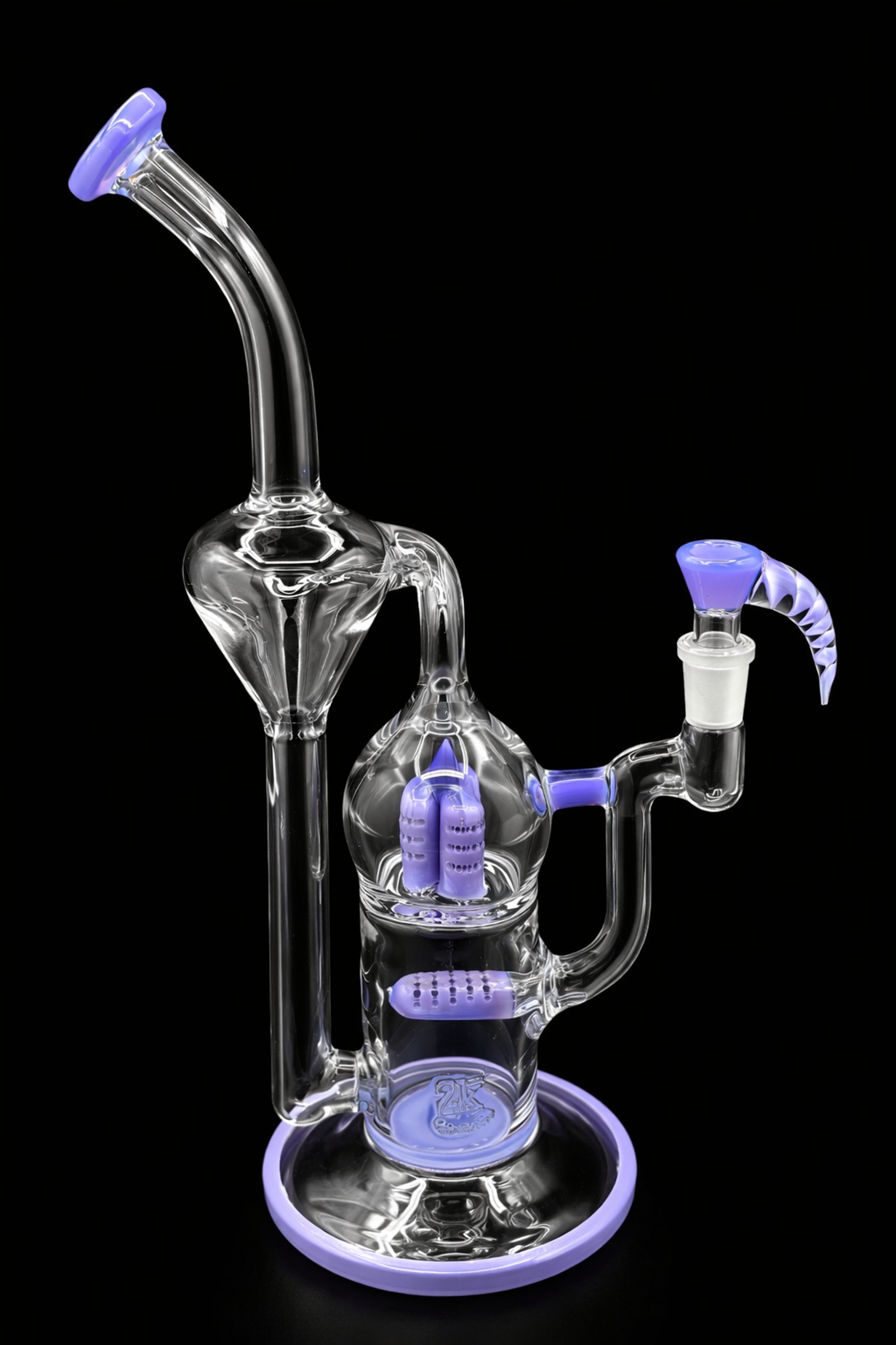 Preview pic of 2K Glass Art Wisteria Recycler