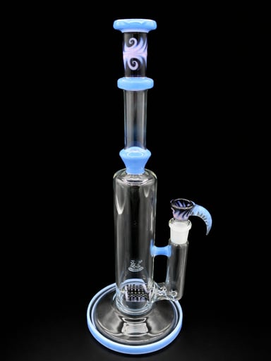 Preview pic of 2K Glass Art Worked 2 Line Straight Tube