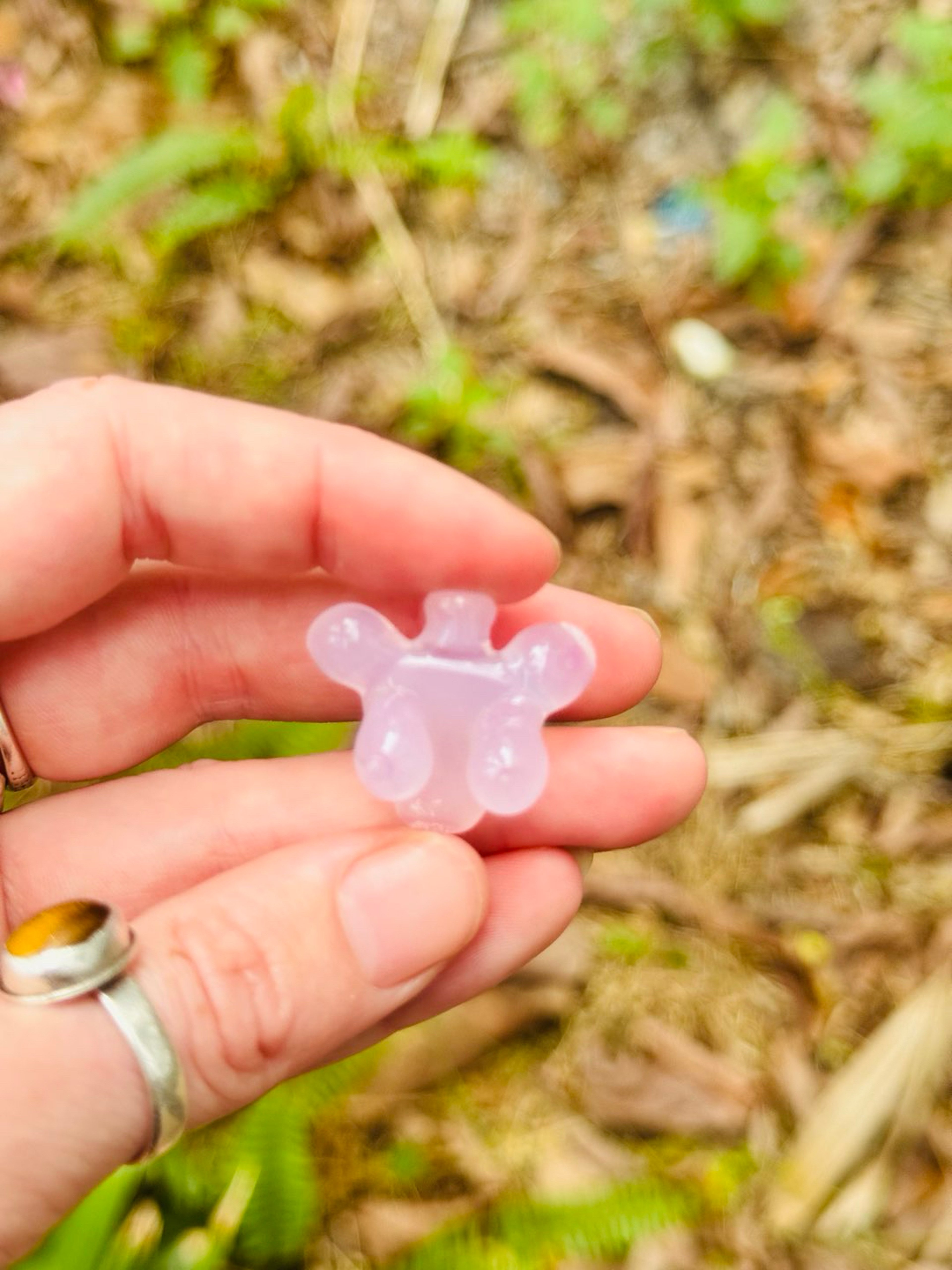 Preview pic of Pink female torso pendant - boobies
