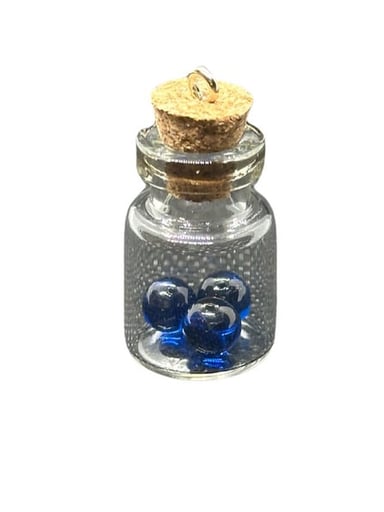 Preview pic of 6MM Sapphire Terp Pearls Banger E Rigs 3 Pearls