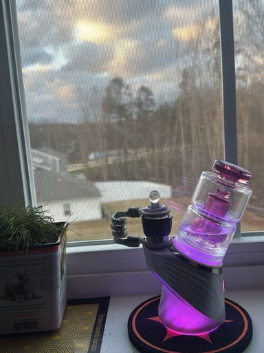 Preview pic of Spder glass 2 holes royal jelly crushed opal