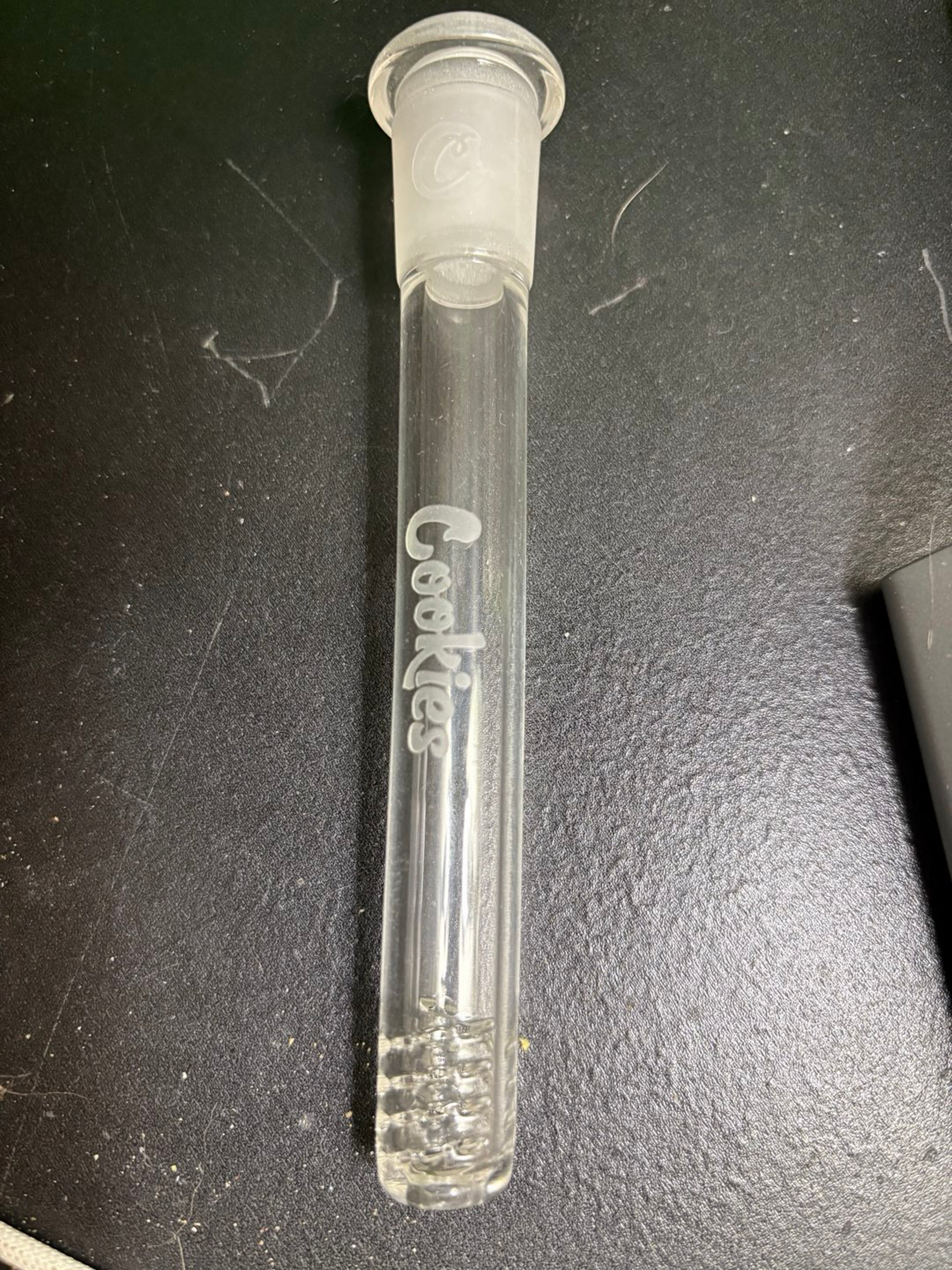 Preview pic of Cookies Glass Downstem – 14mm/18mm – ~5” – Percolated