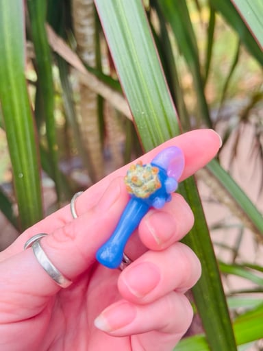 Preview pic of Blue bowl pendant