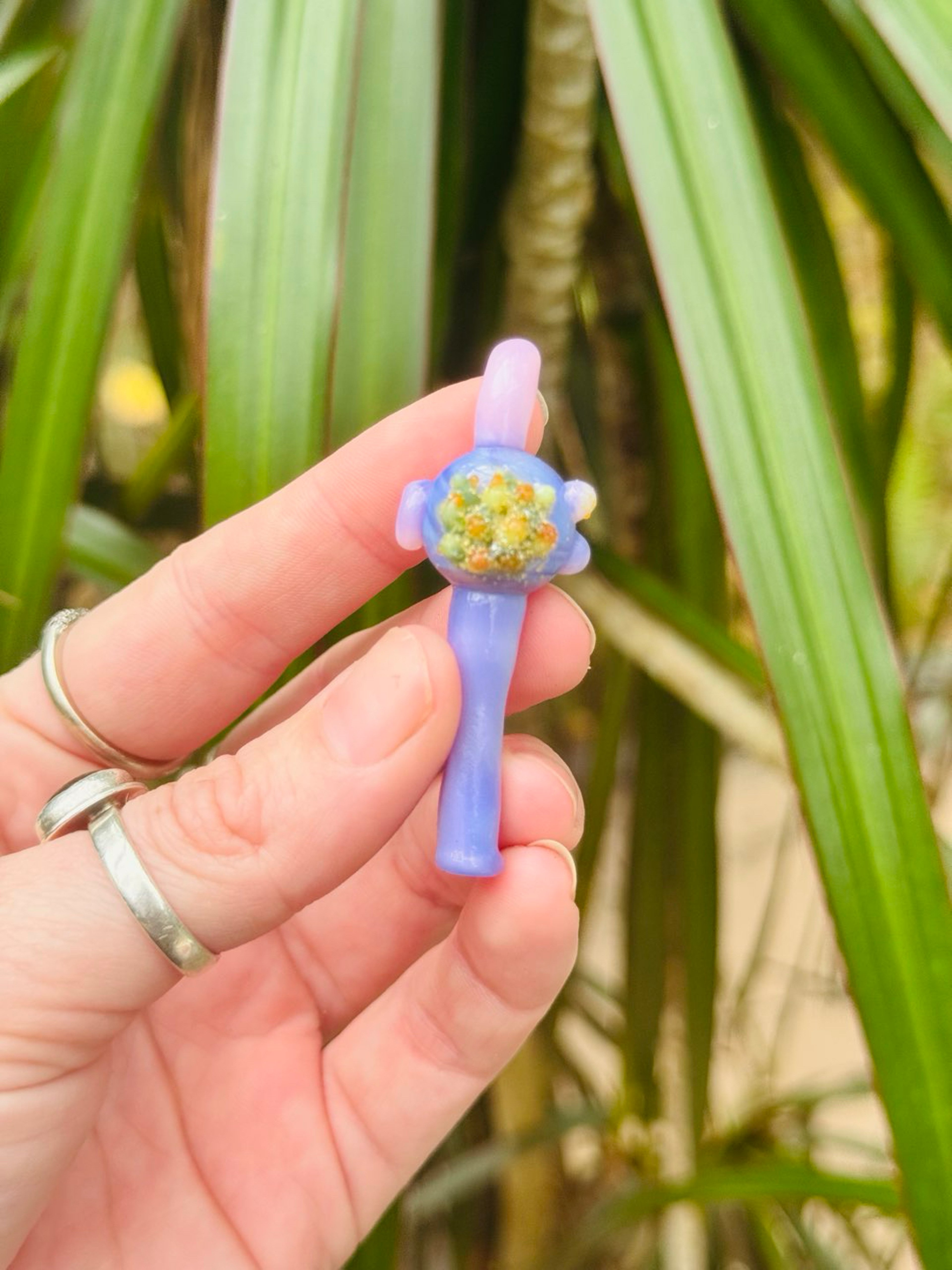 Preview pic of Purple bowl pendant