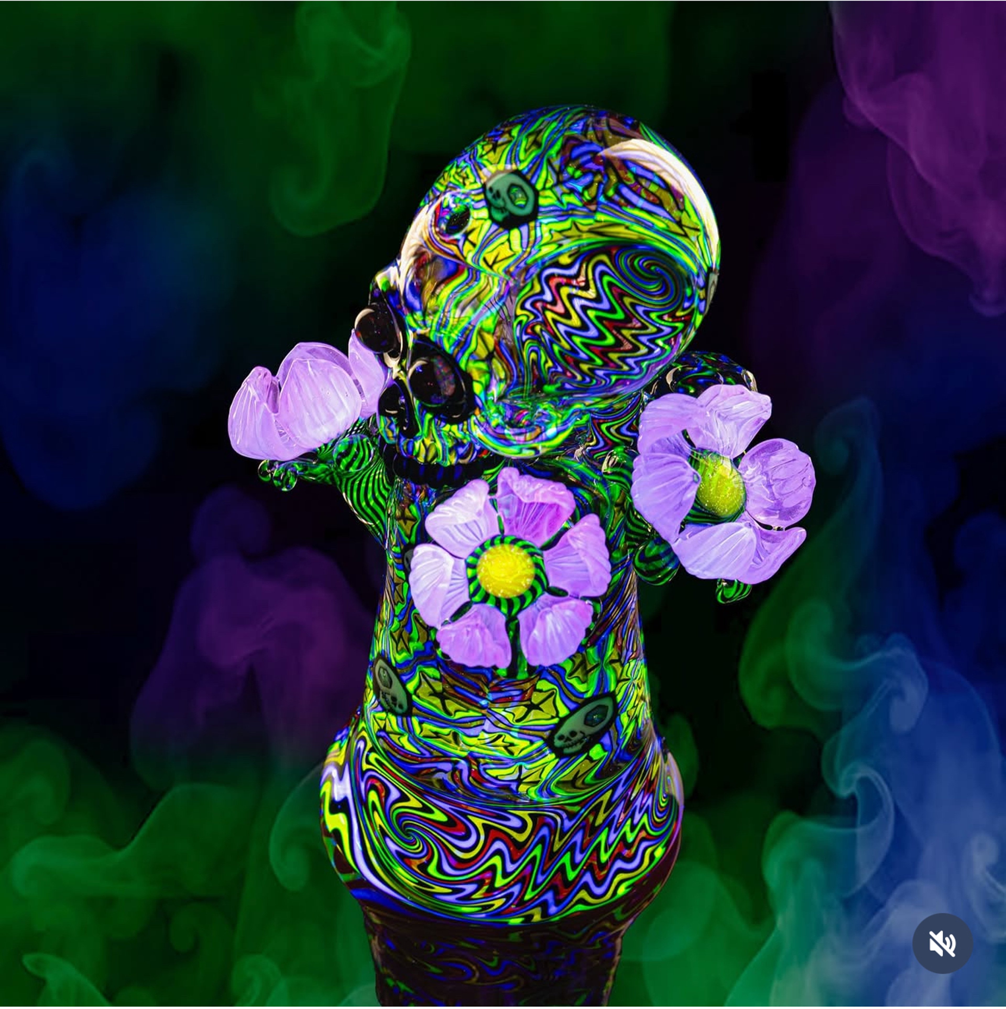 Preview pic of AKM UV Cactus/Skull