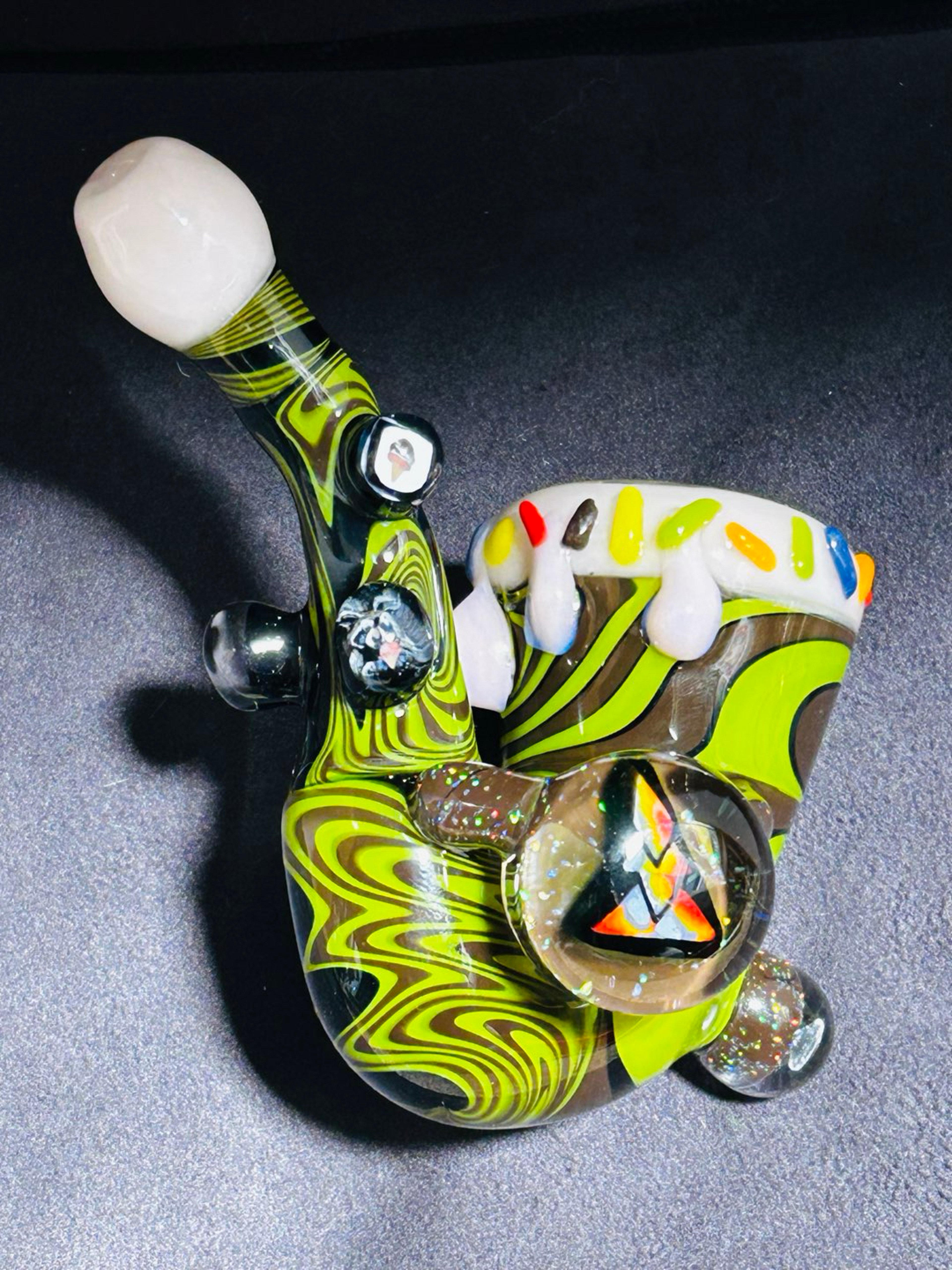 Preview pic of Strawberry Ice Cream Wigwag + Opal Sherlock