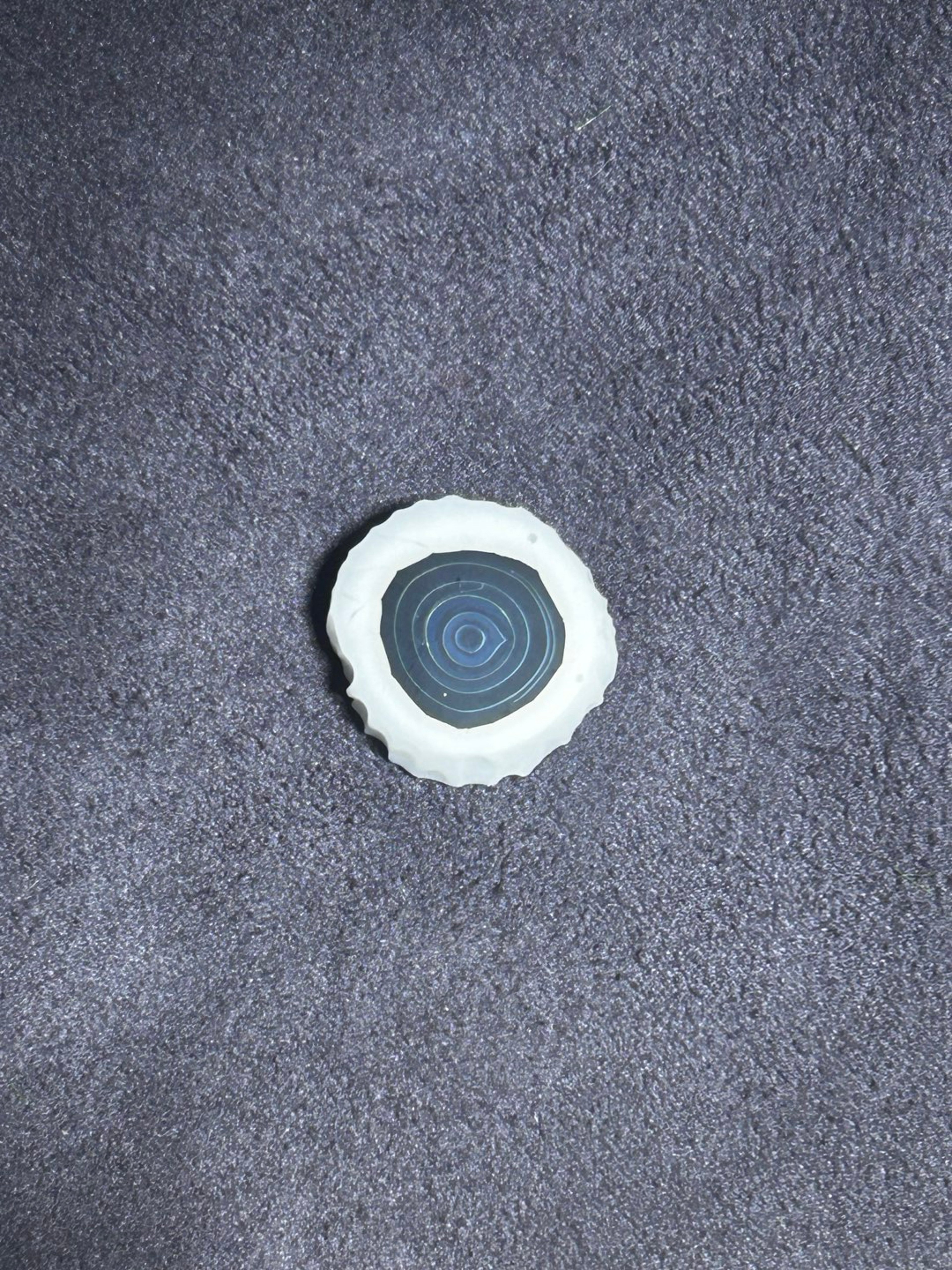 Preview pic of Woodgrain Cold Worked Snow Murrine Coin