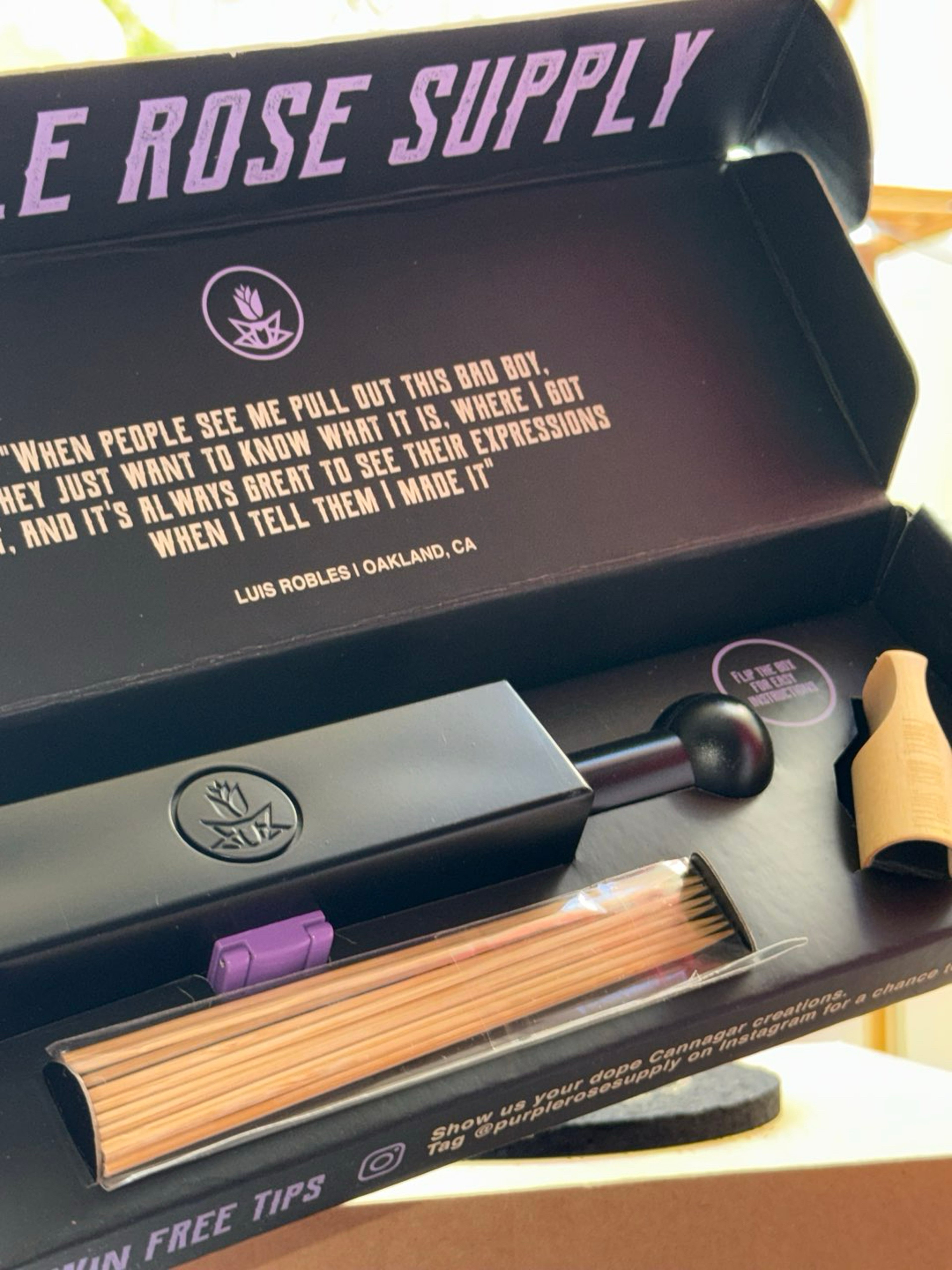 Ultimate Canna Roller - Purple Rose Supply Cannagar Molds image 0