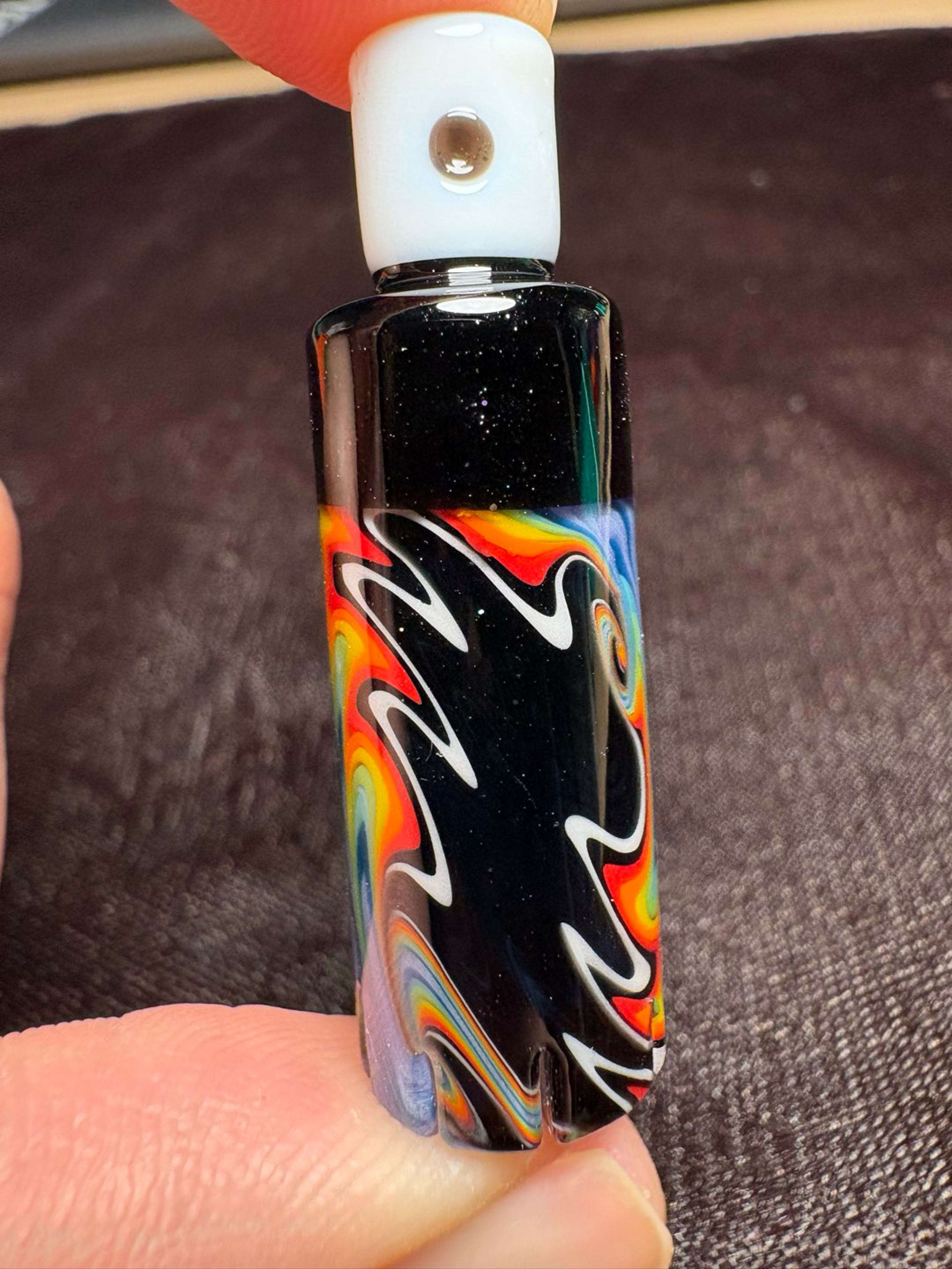 Preview pic of 13.5mm Galaxy Rainbow and Green Grape Stacked Spraycan Tip