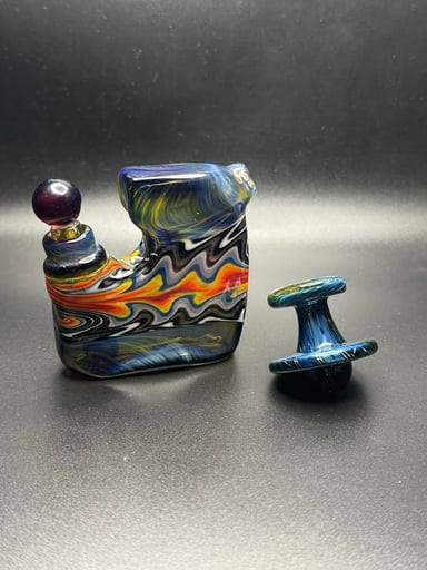 Preview pic of Doom Glass Pocket Flask