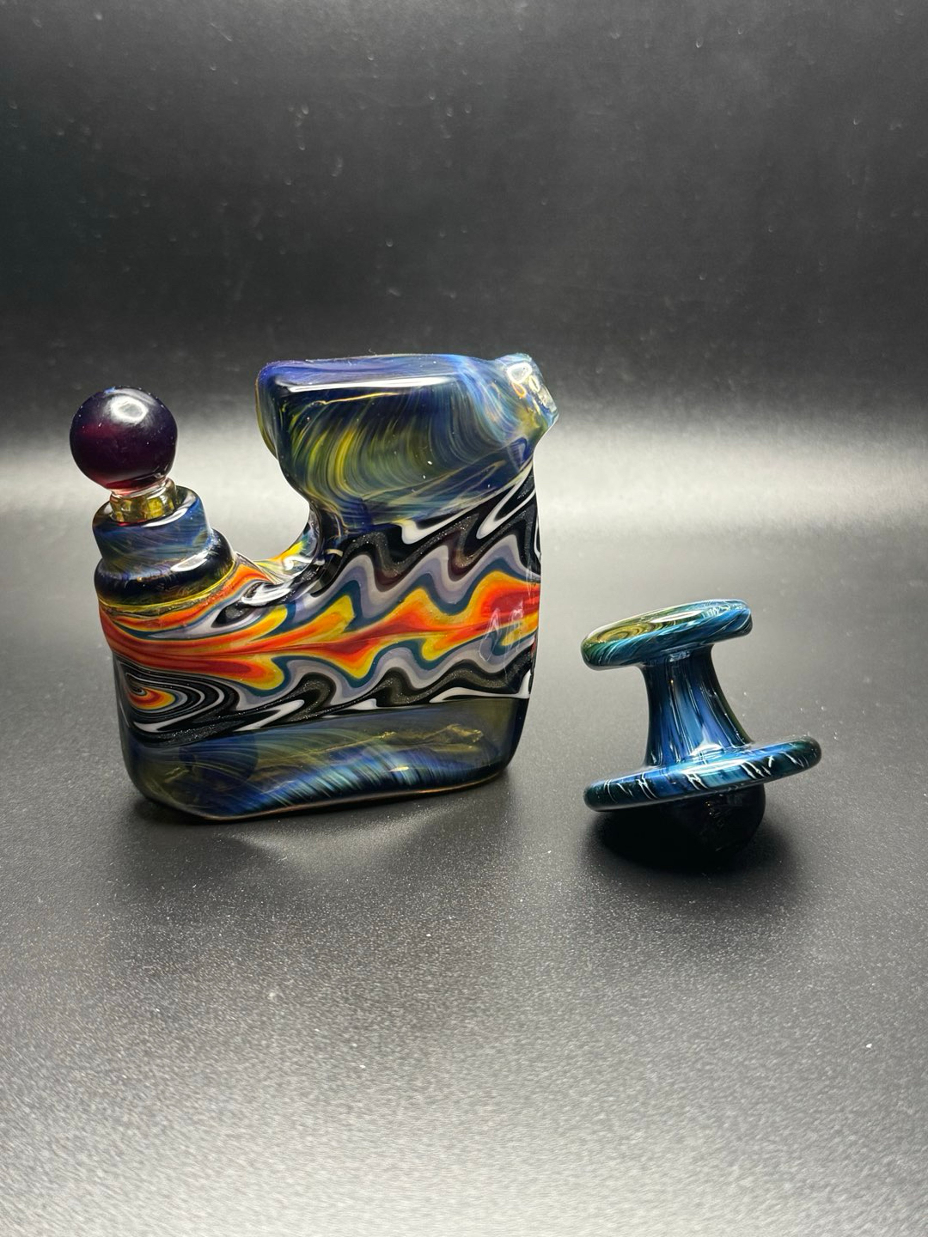 Preview pic of Doom Glass Pocket Flask