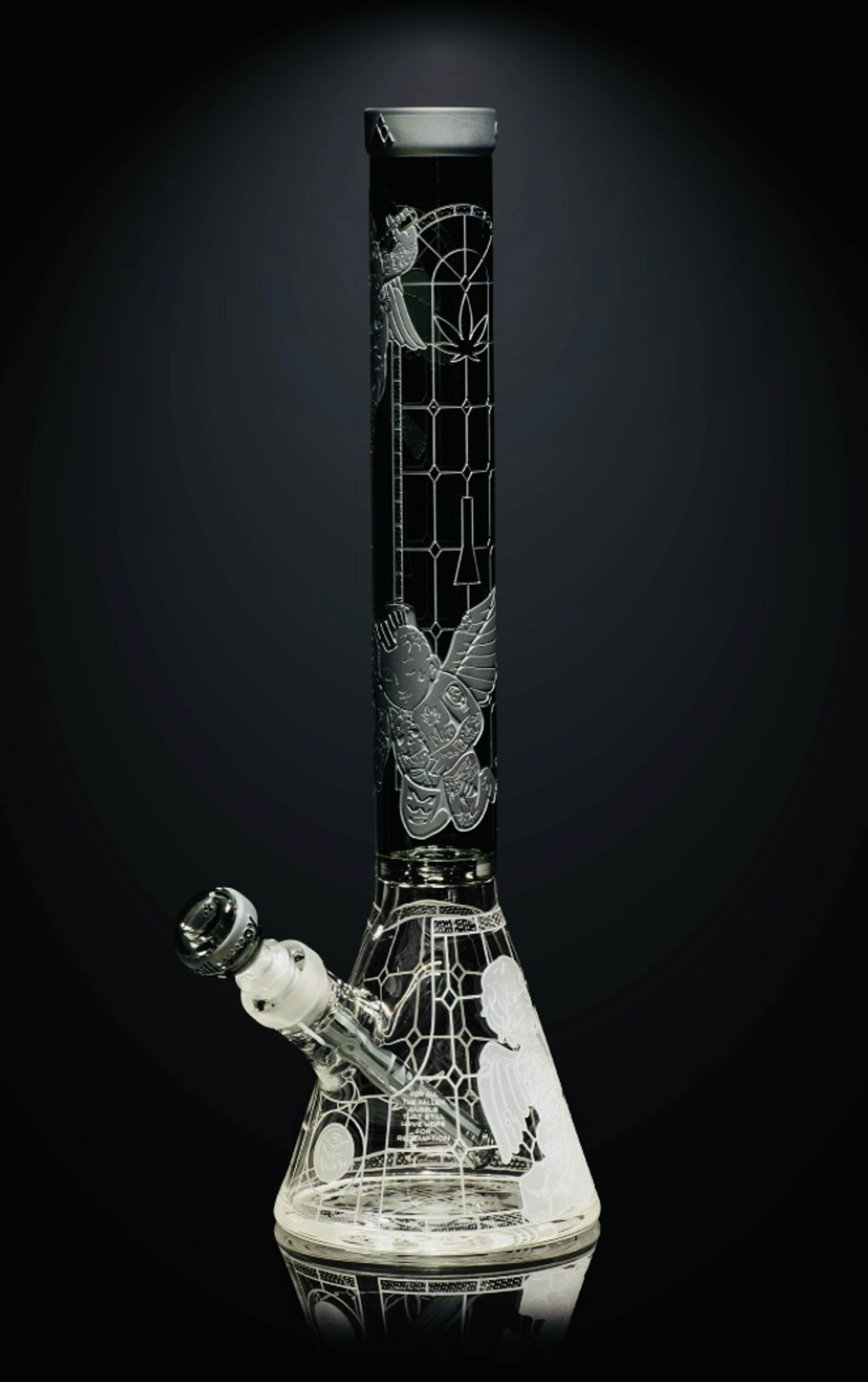 🔥18”THUGZ MANSION Milkyway Glass   !  Function/quality NEVER USED BRAND NEW 🧐🔥 image 0