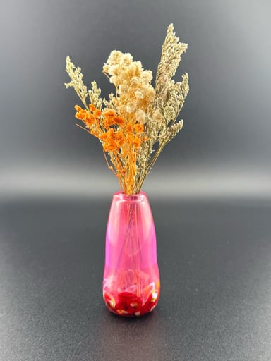 Preview pic of Pink stringer chaos Mini Vase