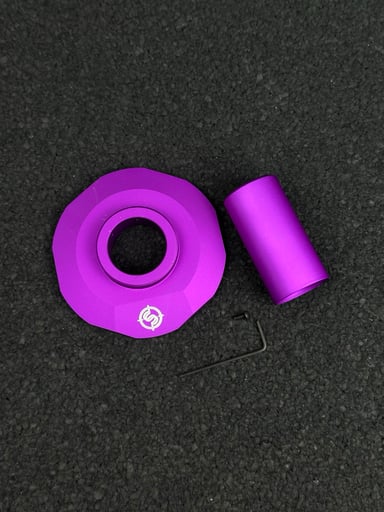 Preview pic of Scope & Stack Base and Nozzle Guard Purple
