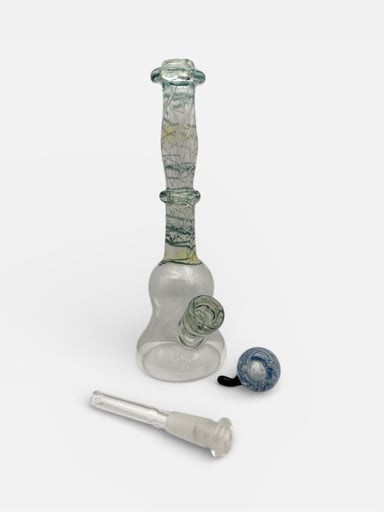 Preview pic of 8” Custom Rig with Removable Downstem & Slide 10mm