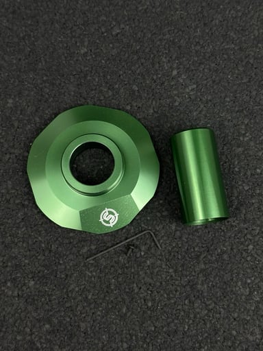 Preview pic of Scope & Stack Base and Nozzle Guard Green