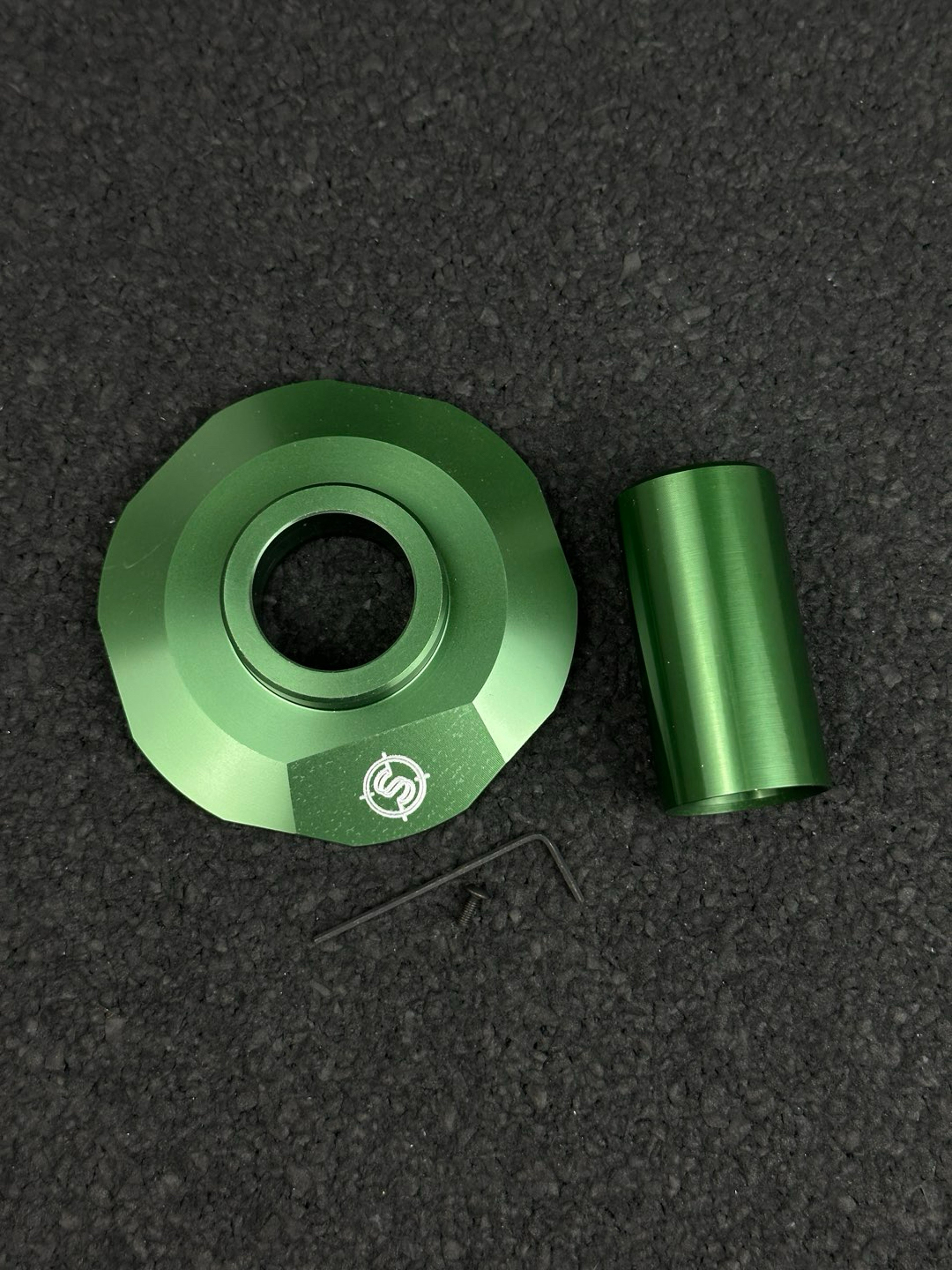 Preview pic of Scope & Stack Base and Nozzle Guard Green