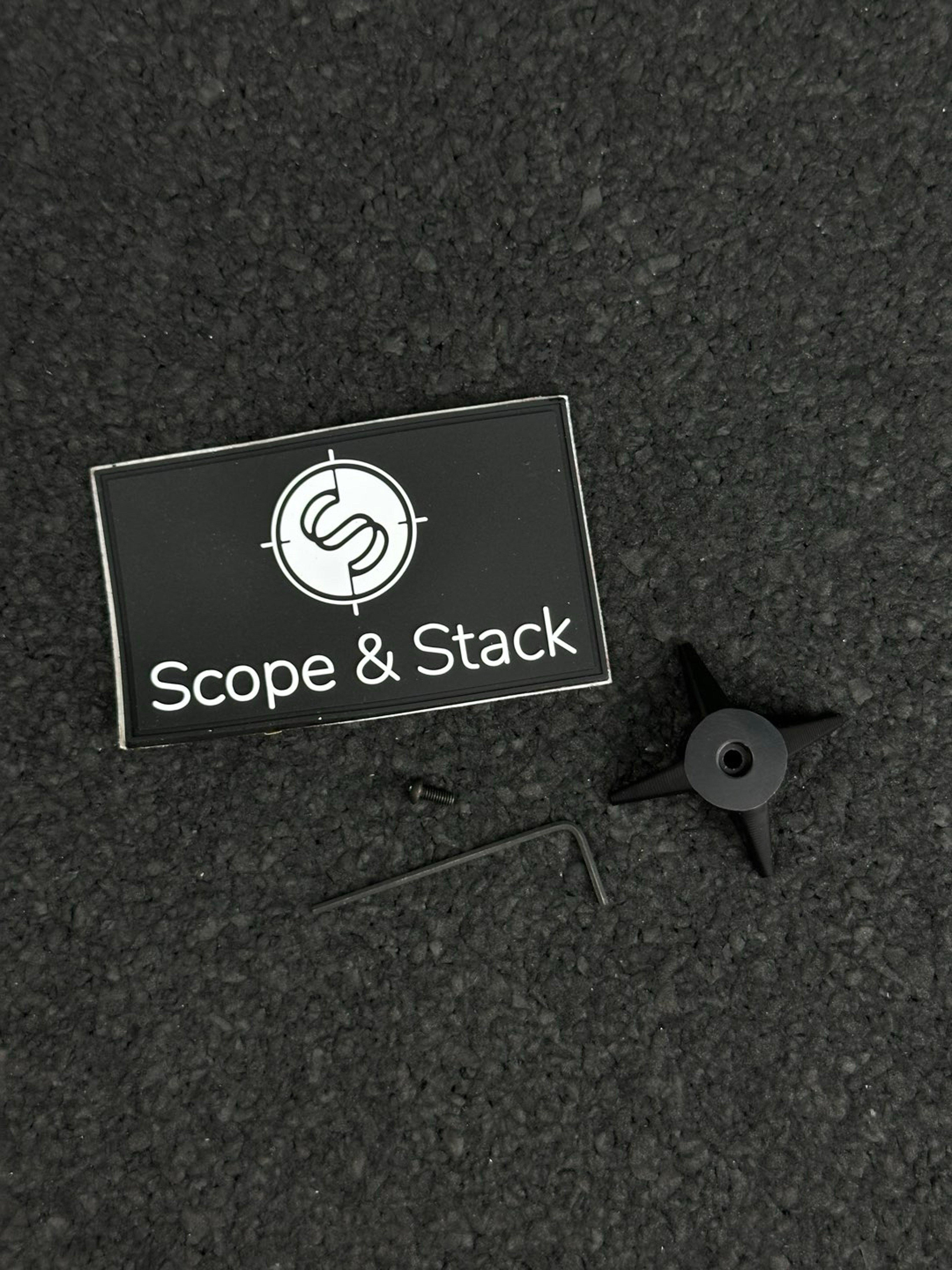 Preview pic of Scope & Stack Spur Knob Black
