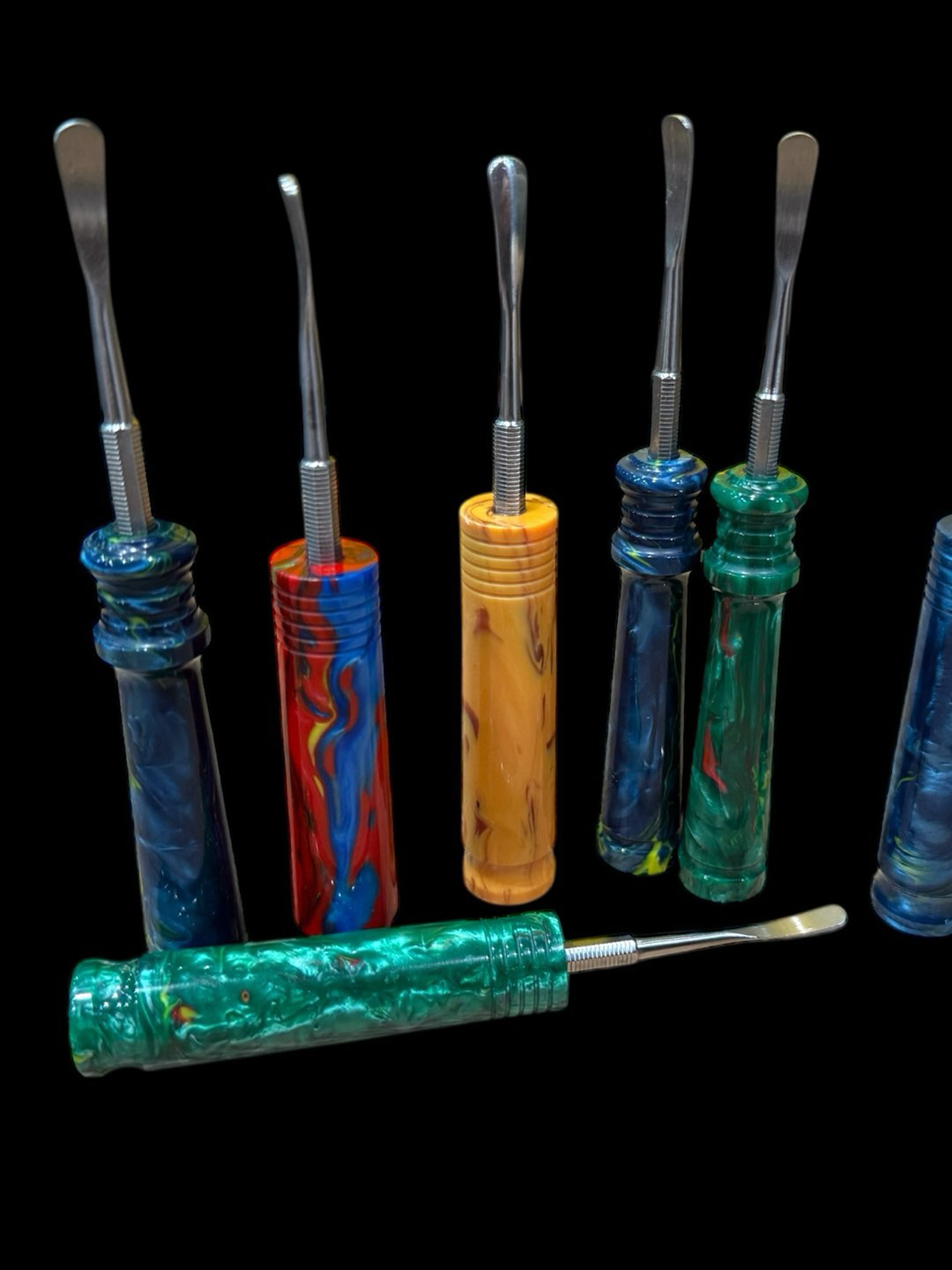 Preview pic of 5.5”-6” Spoon Dab Tool with Sturdy Reain Handle