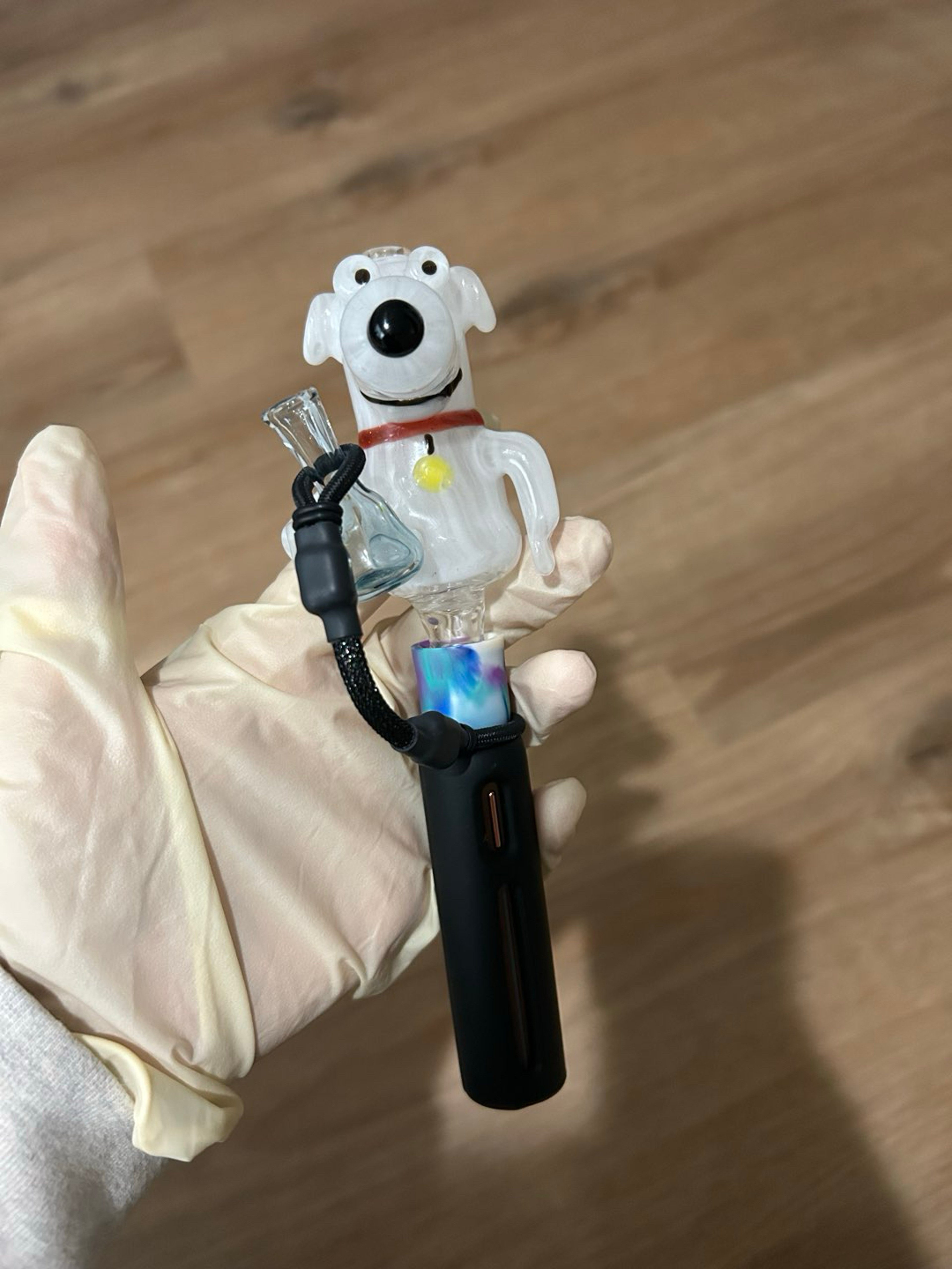 Preview pic of Brian wet top with tuff tether complete puffco pivot set up ‼️