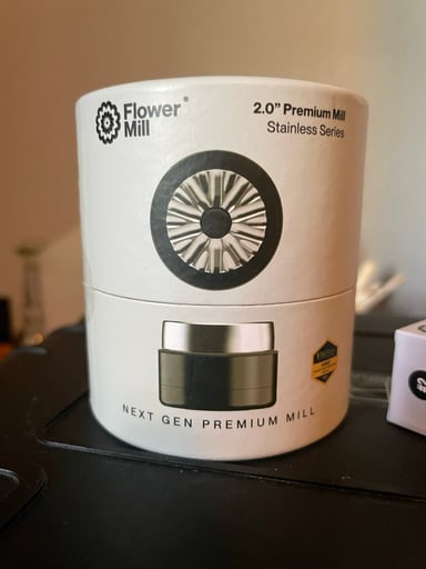 Preview pic of Flower mill 2.0 premium stainless