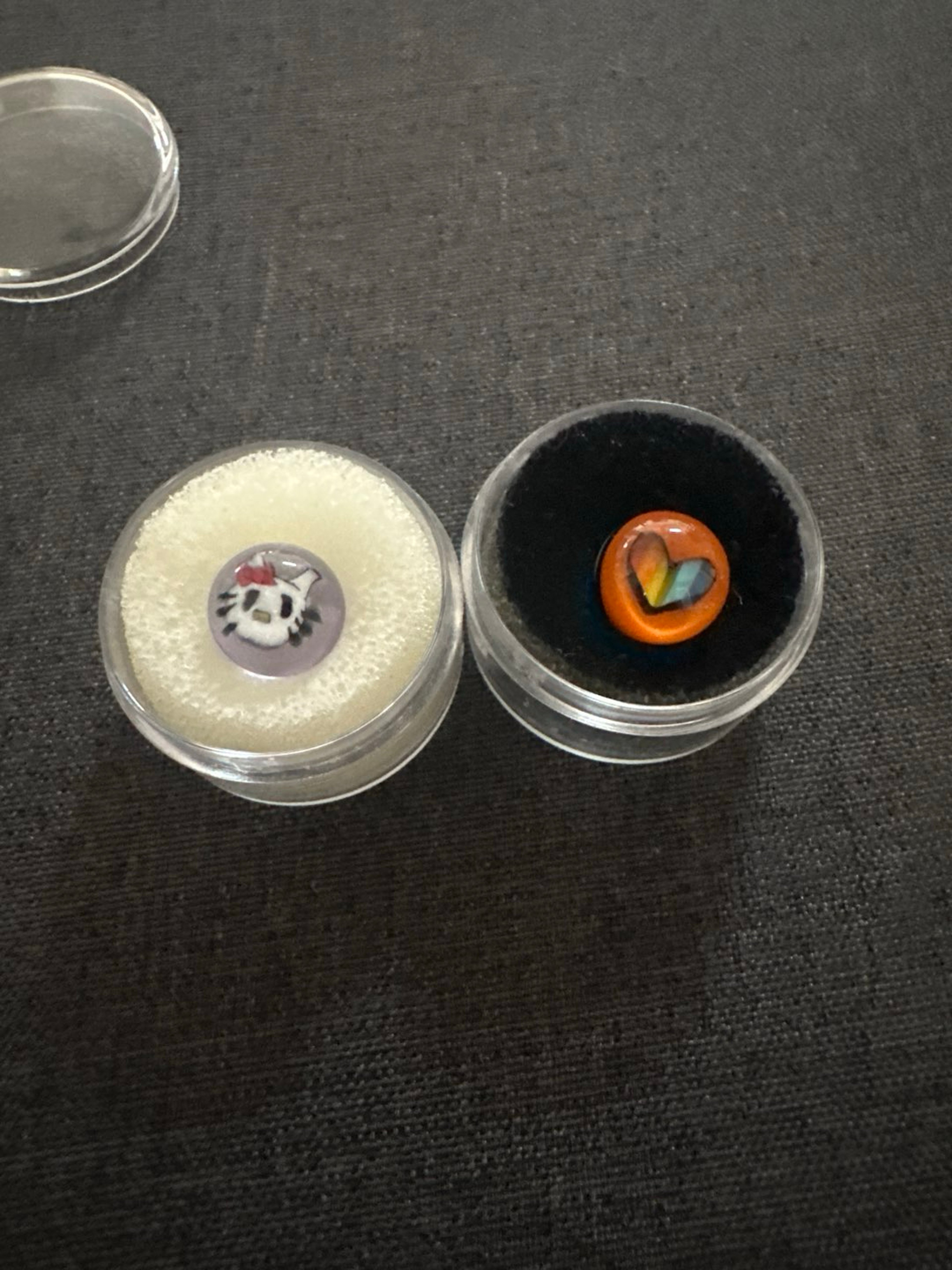 Preview pic of Puntington hello kitty and Calvin and Hobbes themed marble