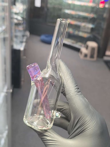 Preview pic of The Glass Mechanic Mini Saki Bottle #3