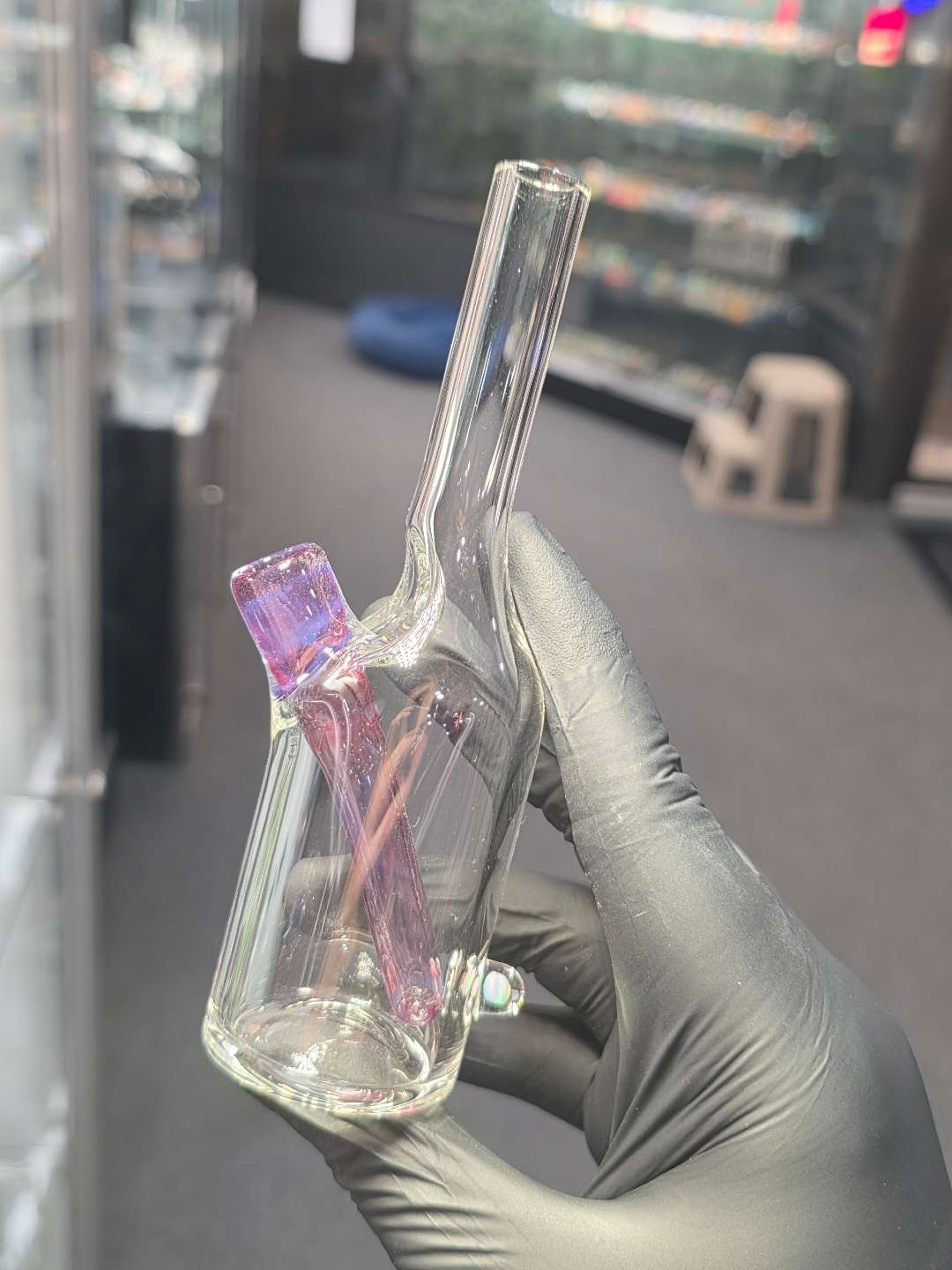 Preview pic of The Glass Mechanic Mini Saki Bottle #3