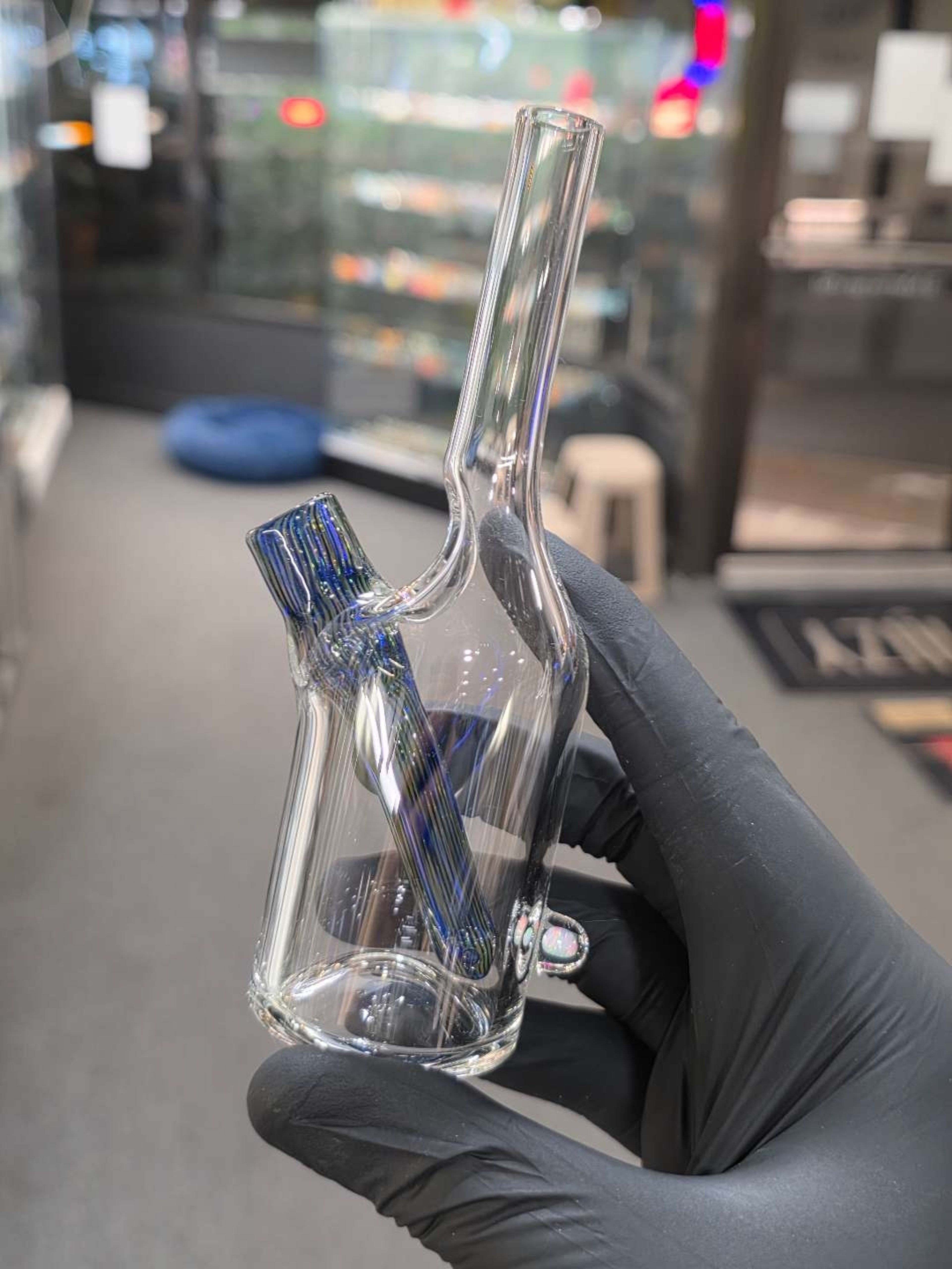 Preview pic of The Glass Mechanic Mini Saki Bottle #5